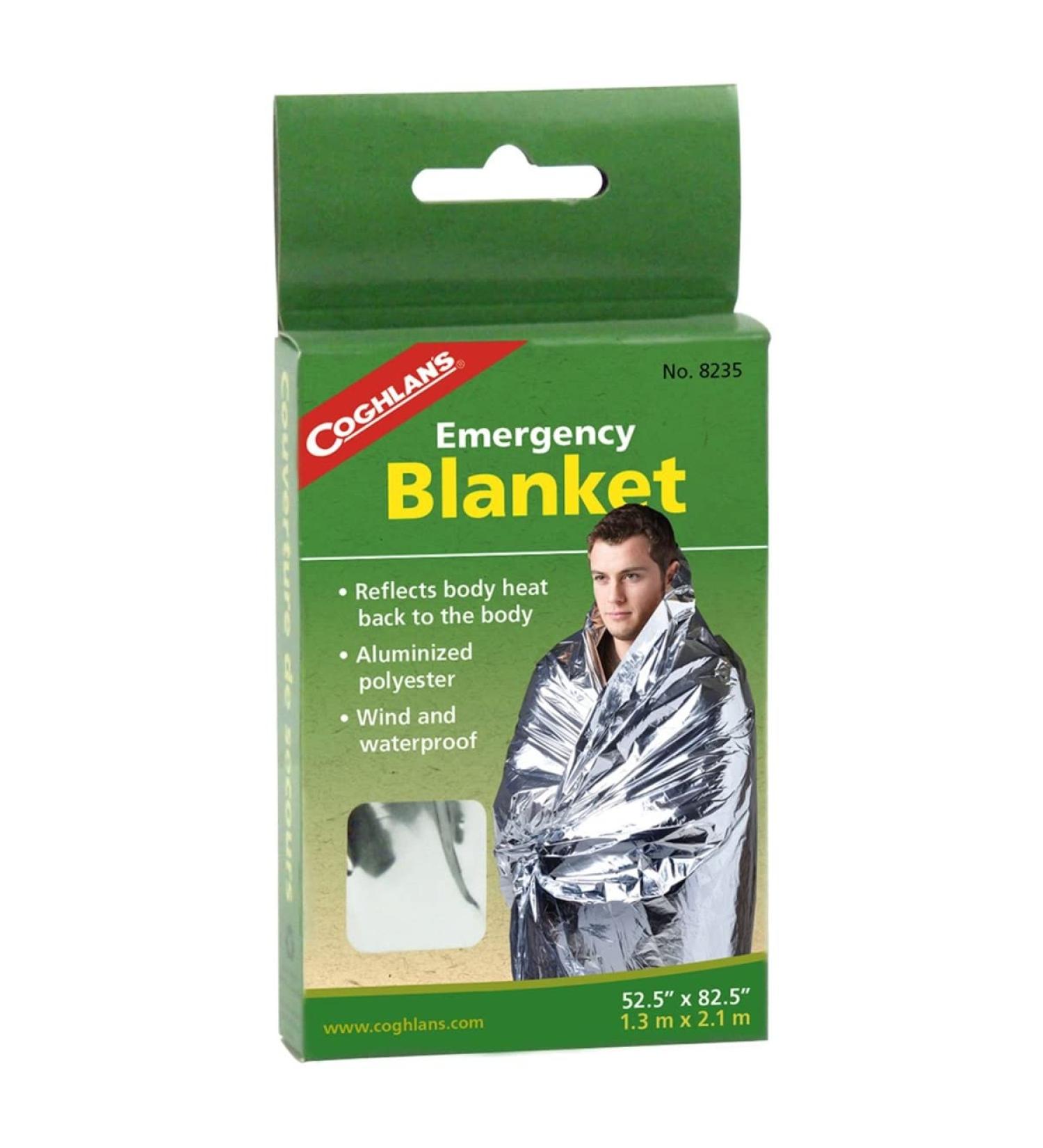 Coghlan's Emergency Blanket - Lightweight & Durable | Stay Warm in Any Situation - Buy Online on GoSupps.com