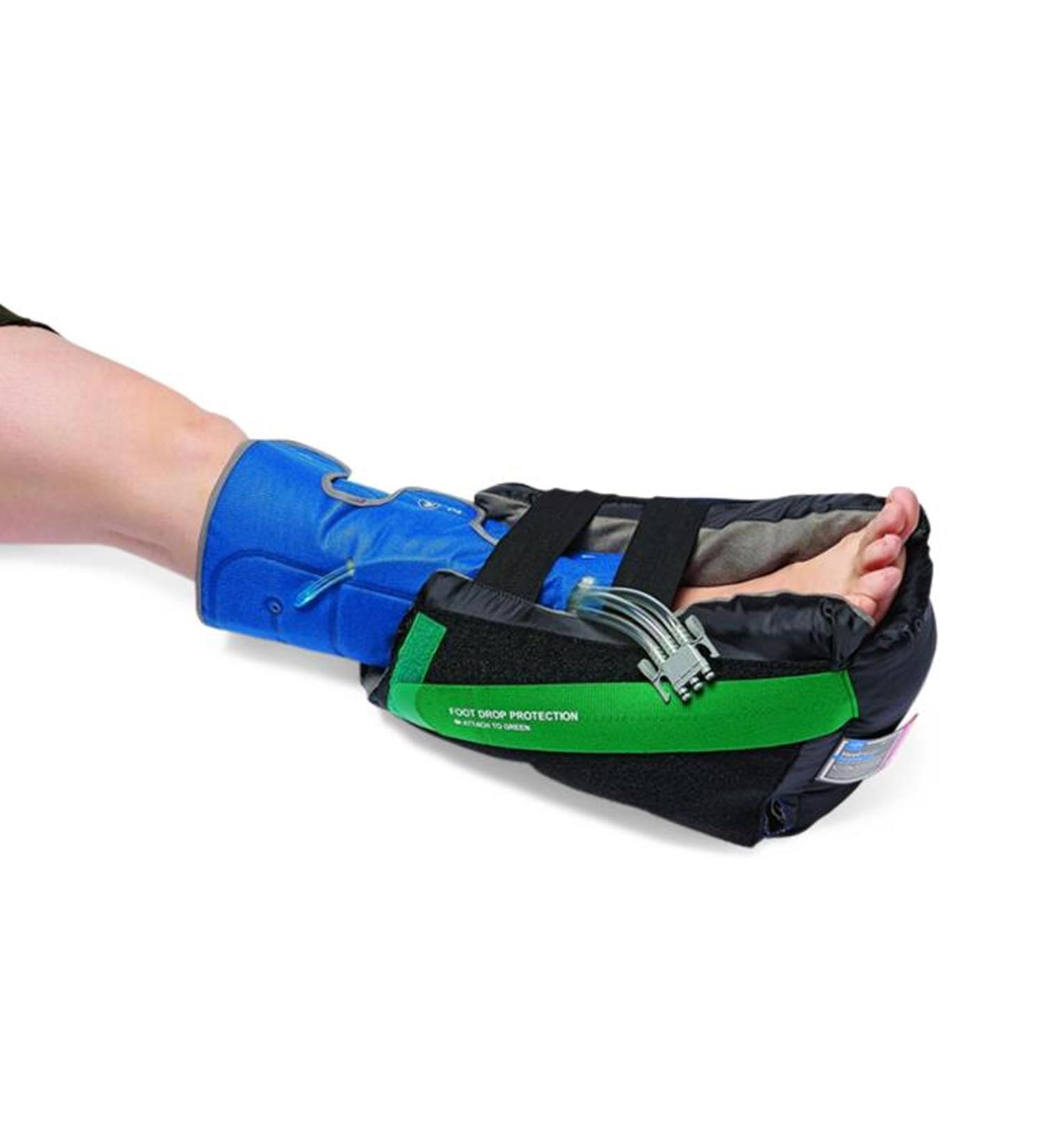 HeelMedix Advanced Heel Protector - Stabilizer Wedge for Pressure Injury Prevention - Foot Care Boot for DVT - Standard Size (14.9"x7"x11") - International Shipping Available - Buy Online on GoSupps.com