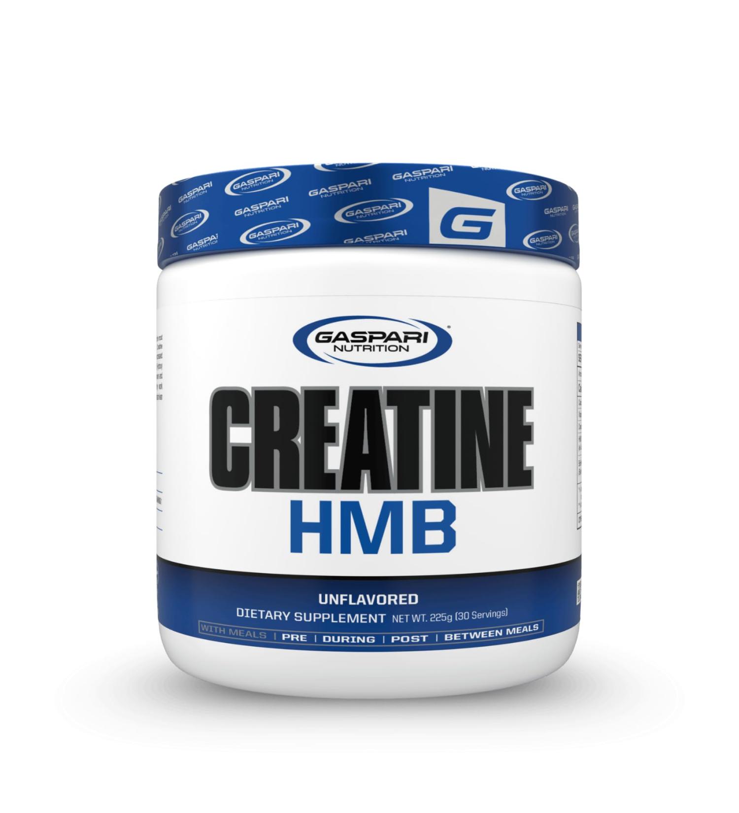 Gaspari Nutrition Creatine HMB Micronized Creatine Monohydrate and HMB Delivers Strength Muscle Protection and Training Performance (30 Servings Unflavored) Unflavored 7.94 Ounce (Pack of 1) - Buy Online on GoSupps.com