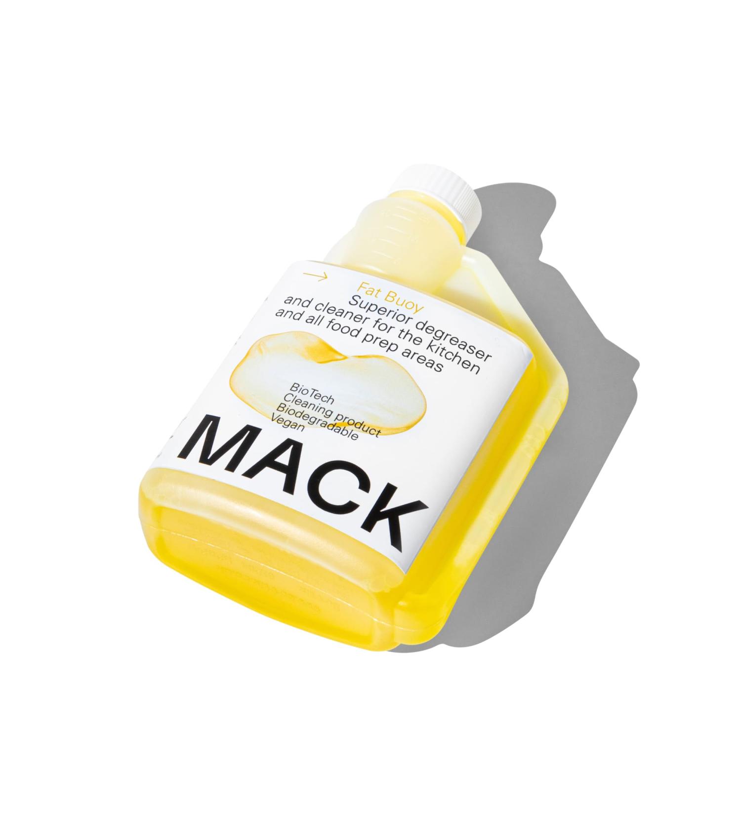 Keep It Mack - Fat Buoy Kitchen Degreaser (500ml BioFlask) - Eco-Friendly & Food Safe Powerful Degreasing Provides 20 Economical Refills at Just 75p/Refill - Buy Online on GoSupps.com