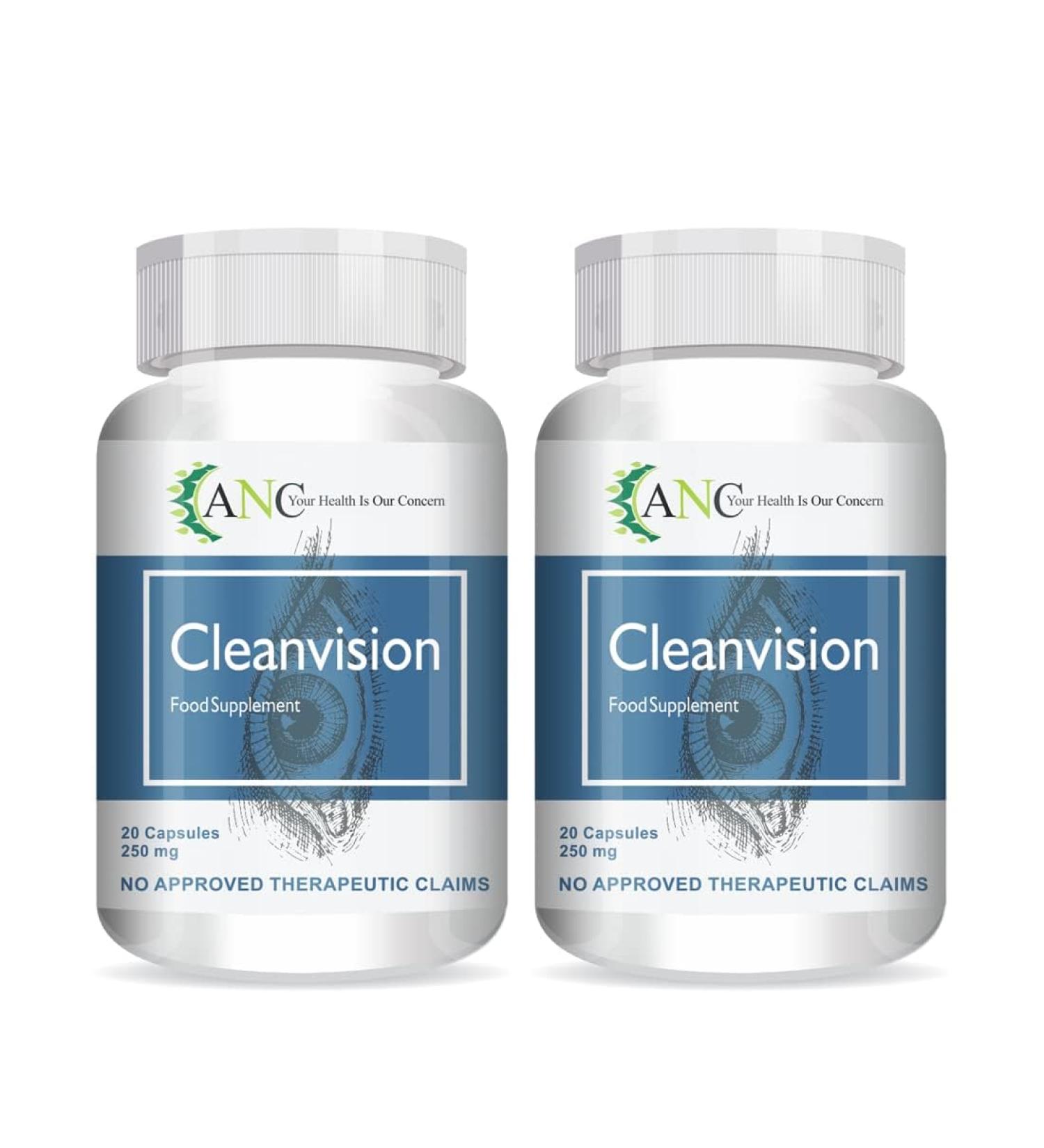 LC Clean Vision With Lutein & Zeaxanthin Plant Based Eye Care Supplement to Improve Vision Blue Light & Digital Guard 20 Capsules (Pack of 2) - Buy Online on GoSupps.com