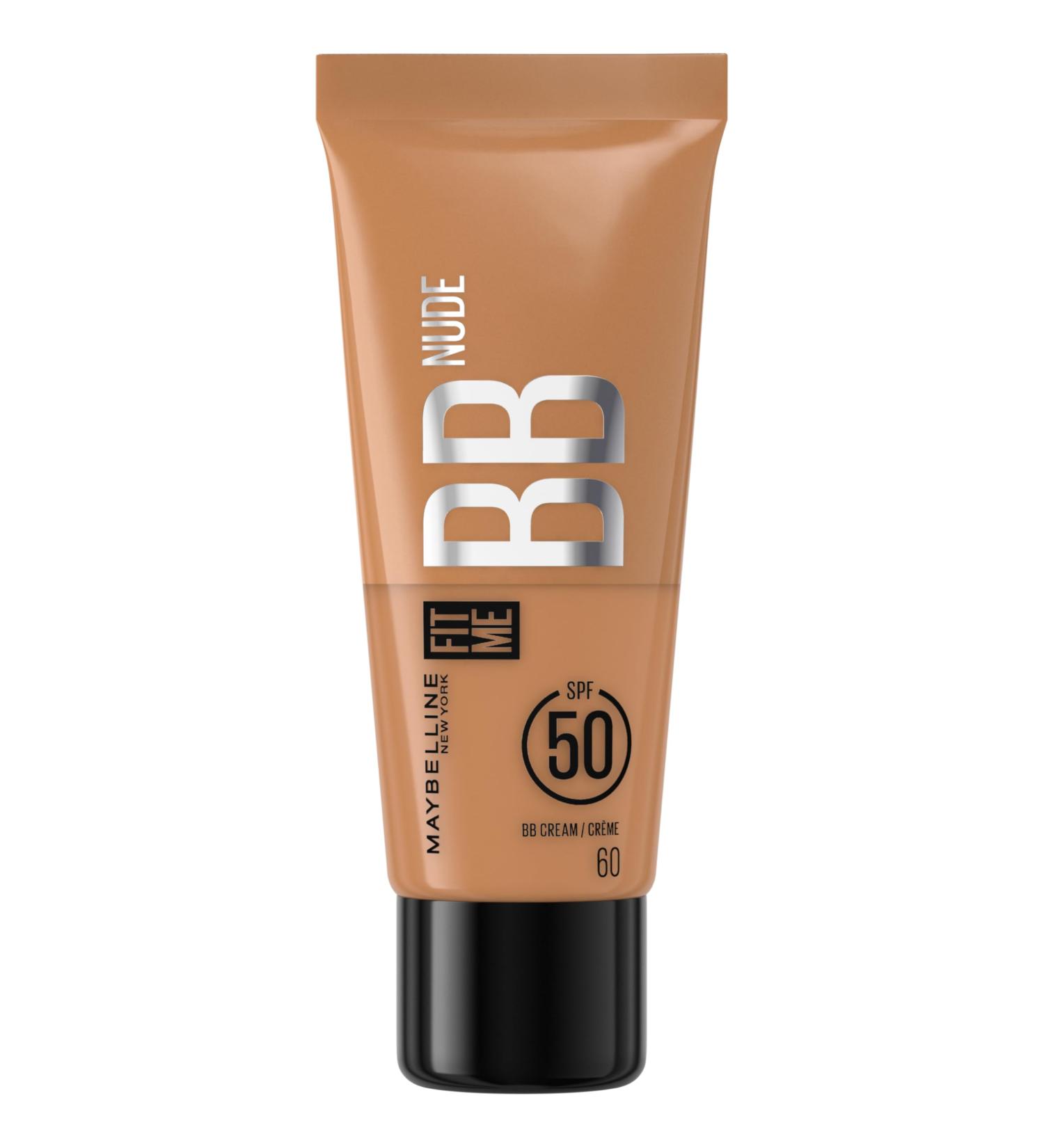  Maybelline Maybelline New York - Nude BB Cream with SPF 50 - Evens out skin tone protects and hydrates skin for 24 hours - Natural and radiant finish - Buy Online on GoSupps.com