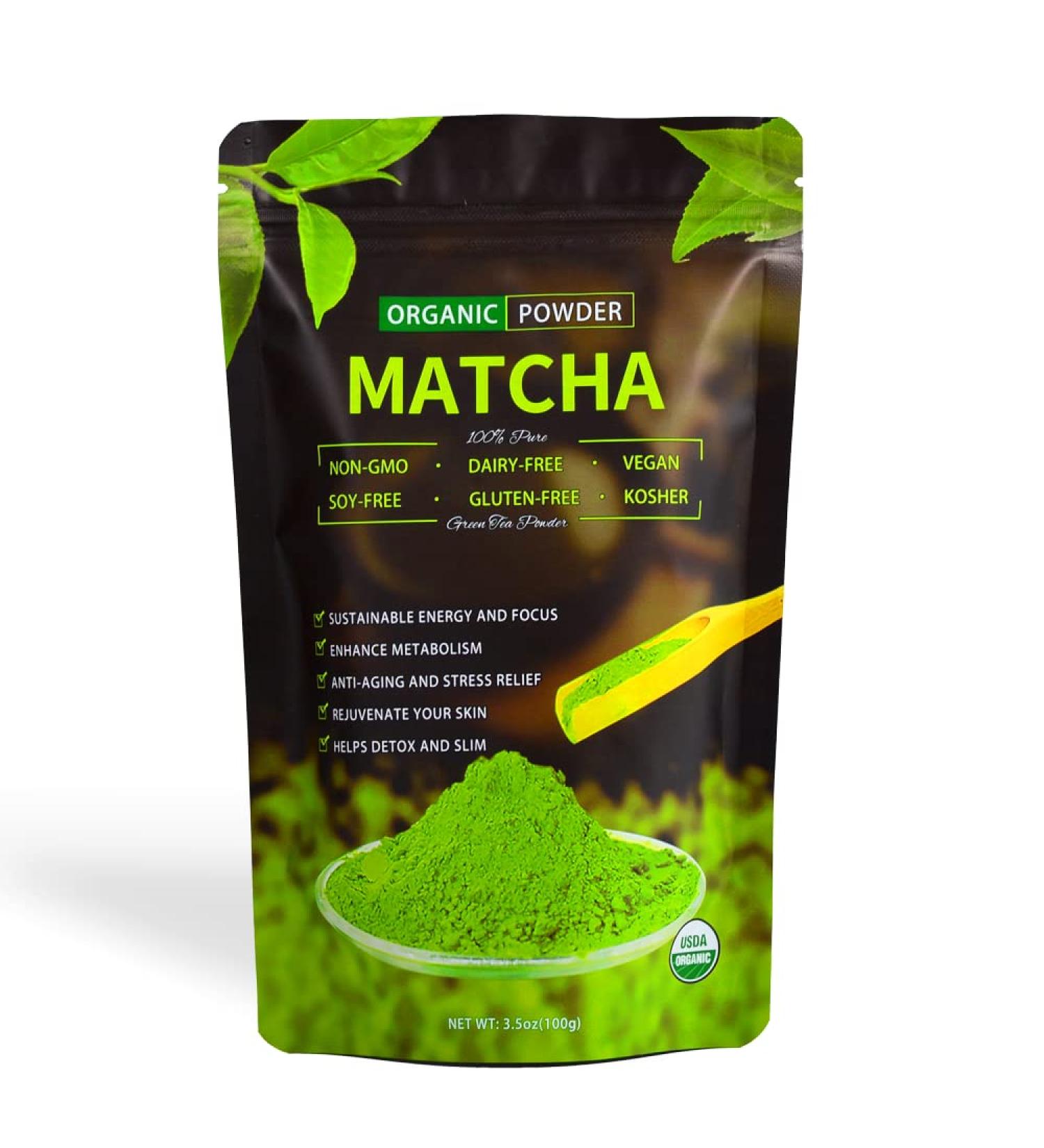 Premium Organic Matcha Powder for Ceremonial Use - Buy Online on GoSupps.com