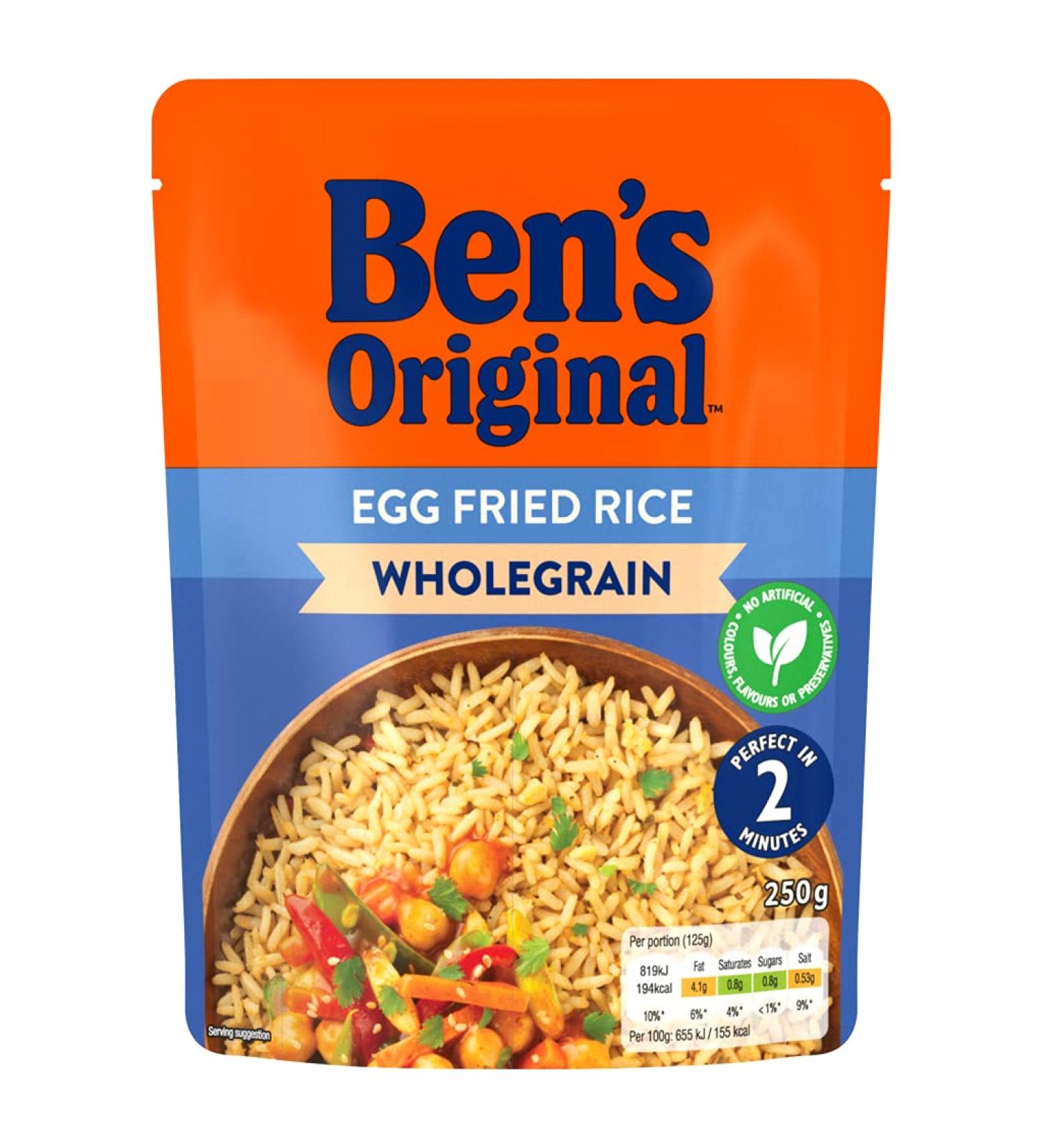 Ben's Original Egg Fried Rice Wholegrain 250g
