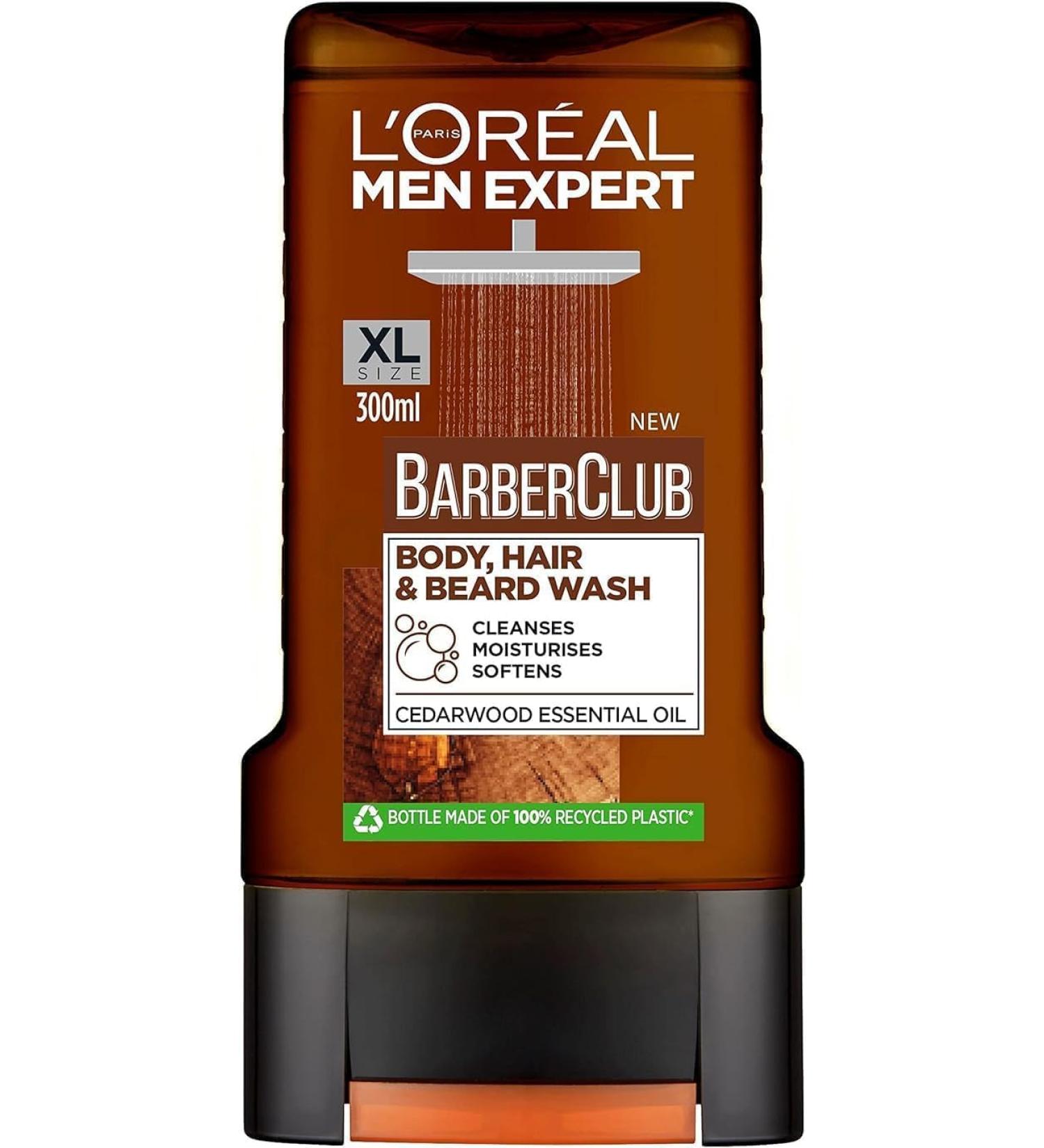 L'Or al Men Expert Barber Club Body Hair & Beard Wash