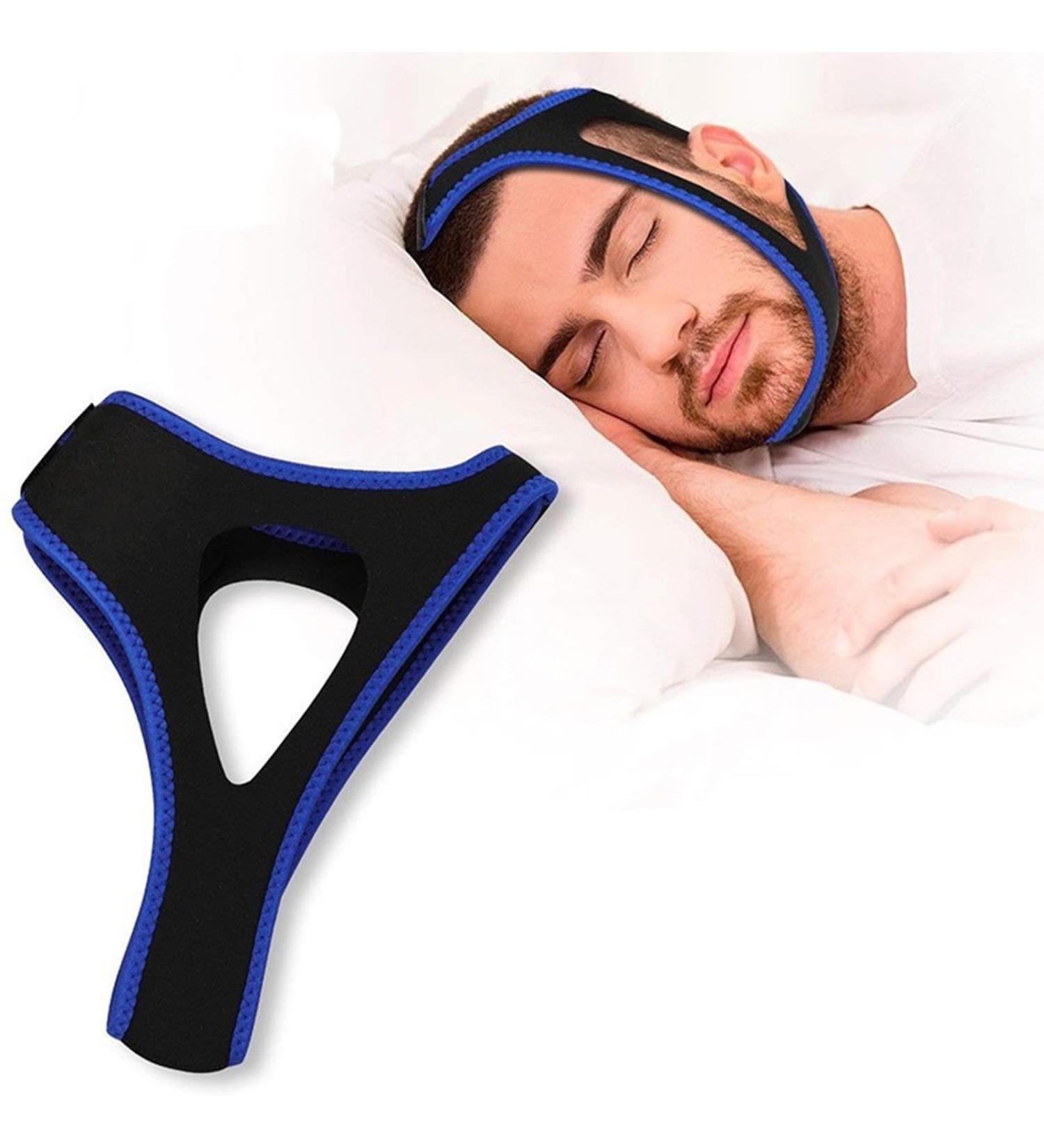 Veralabs Airflow Jaw Strap - Breathable Stop Snoring Solution for Women & Men | Effective Snore Reducing Aid (Blue - Buy Online on GoSupps.com