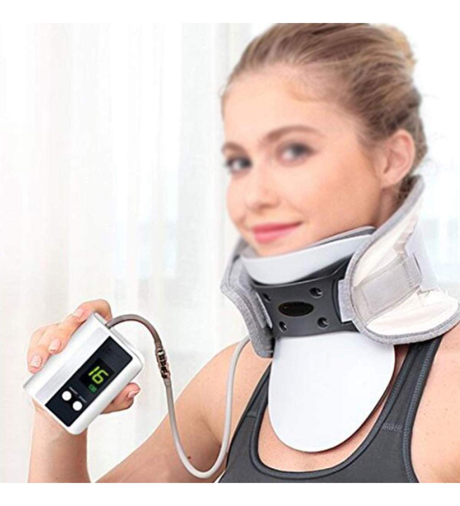 Buy Cervical Spine Traction Device - Travel Collar for Spinal Support & Posture Correction - Buy Online on GoSupps.com