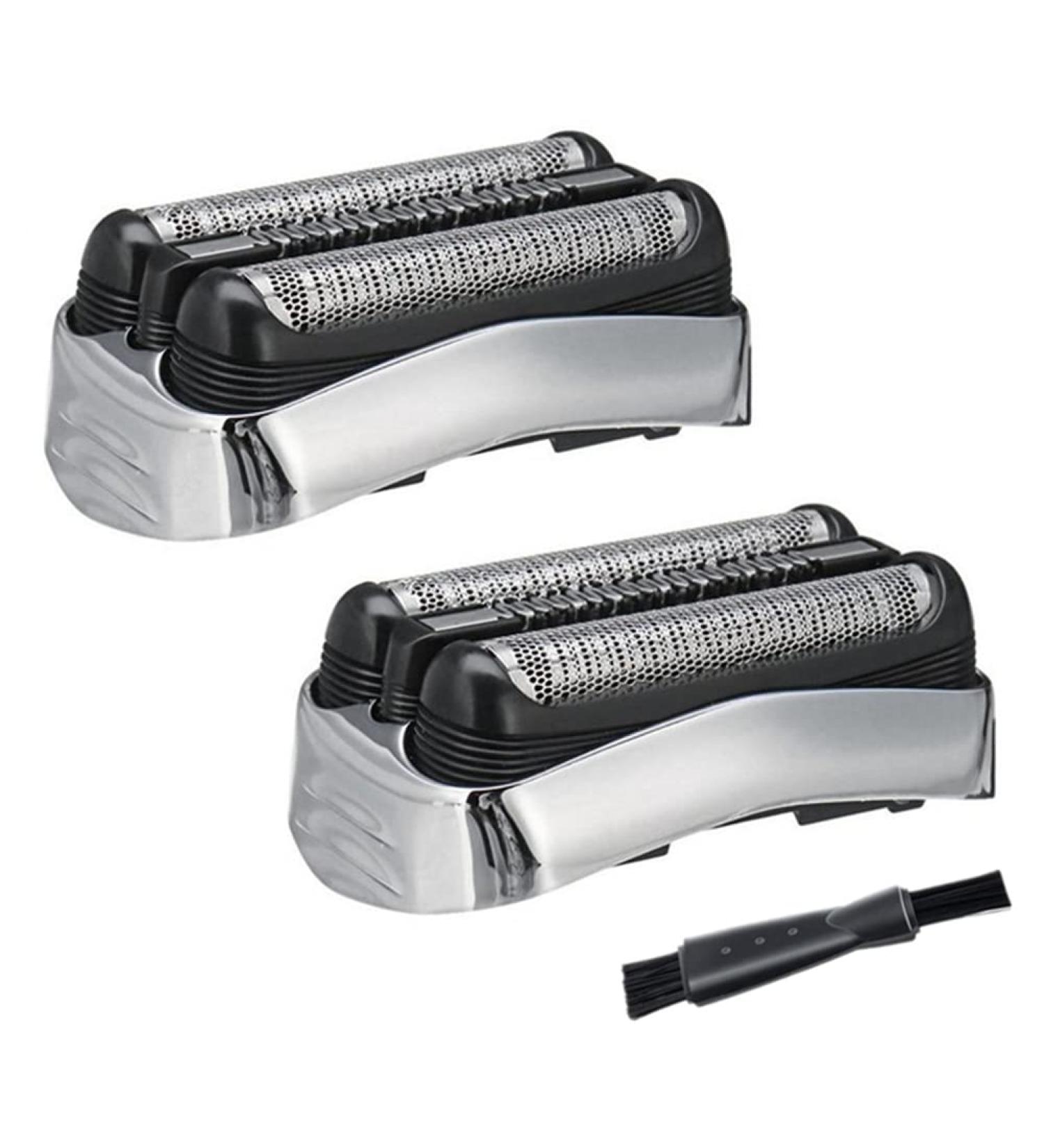 TsoLay 2 Pack Replacement Shaver Head for Braun Series 3 21S 32S 320S-4 330S-4 340S-4 350CC-4 - Durable & High-Performance - Buy Online on GoSupps.com