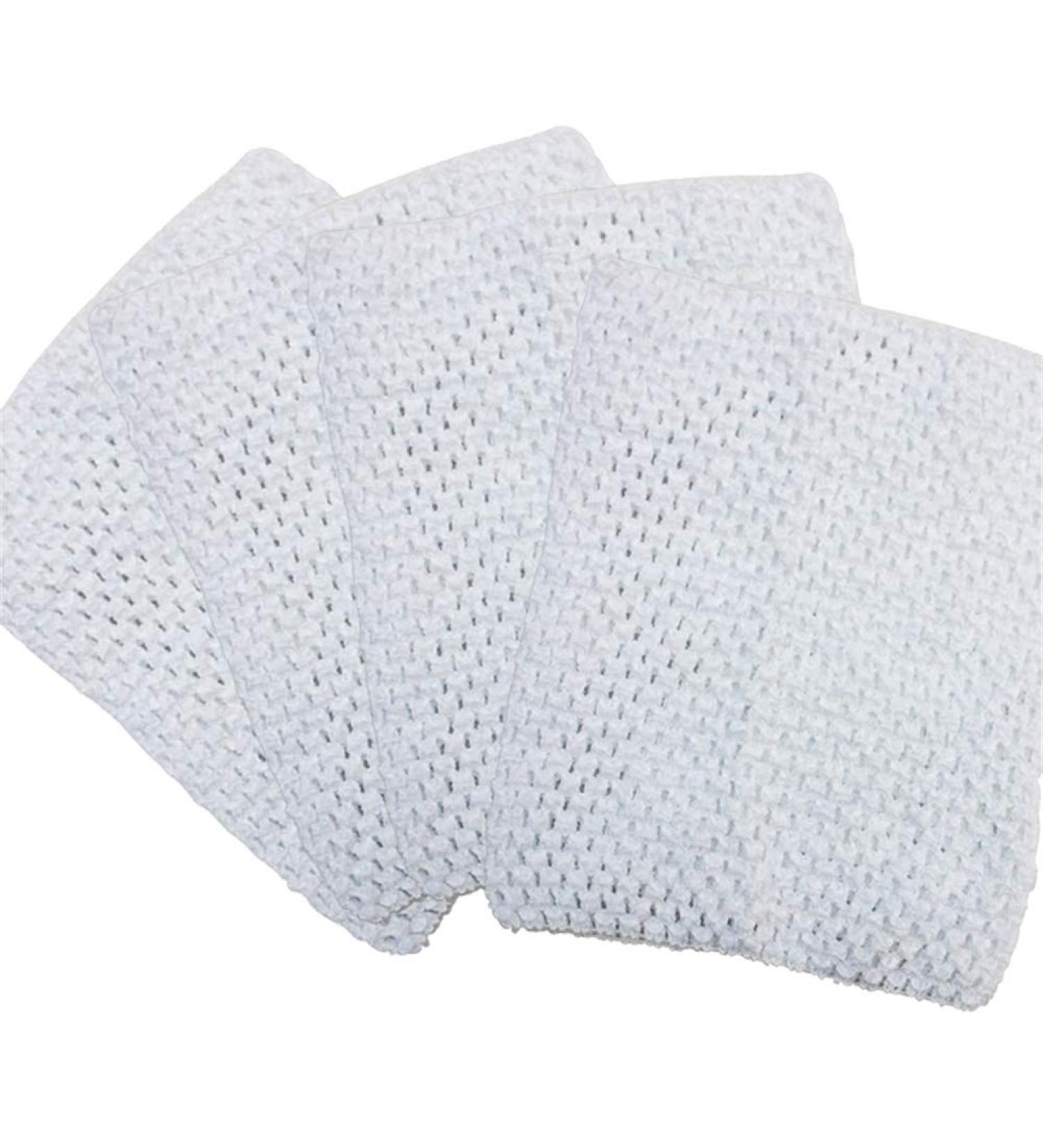 Time to Sparkle 4pcs Crochet Tube Top & Tutu Set - White Infant Dress & Skirt Pettiskirt - Buy Online on GoSupps.com