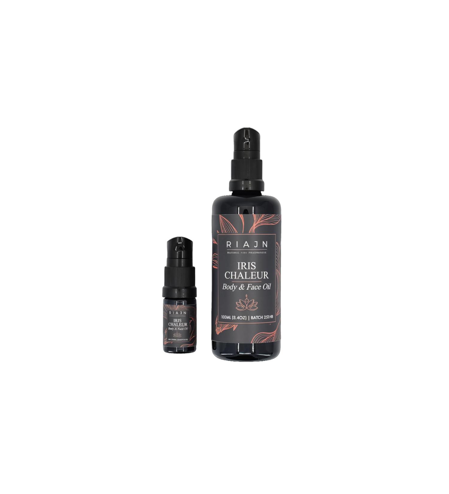 Iris Chaleur Body & Face Serum | Skin-Softening Fast-Absorbing Moisturizer | Lightweight Oil | Sweet Warm Floral for Women & Men | Natural Ingredients | Skin-Safe & Nutrient-Rich (100 mL) 3.4 Fl Oz (Pack of 1) - Buy Online on GoSupps.com