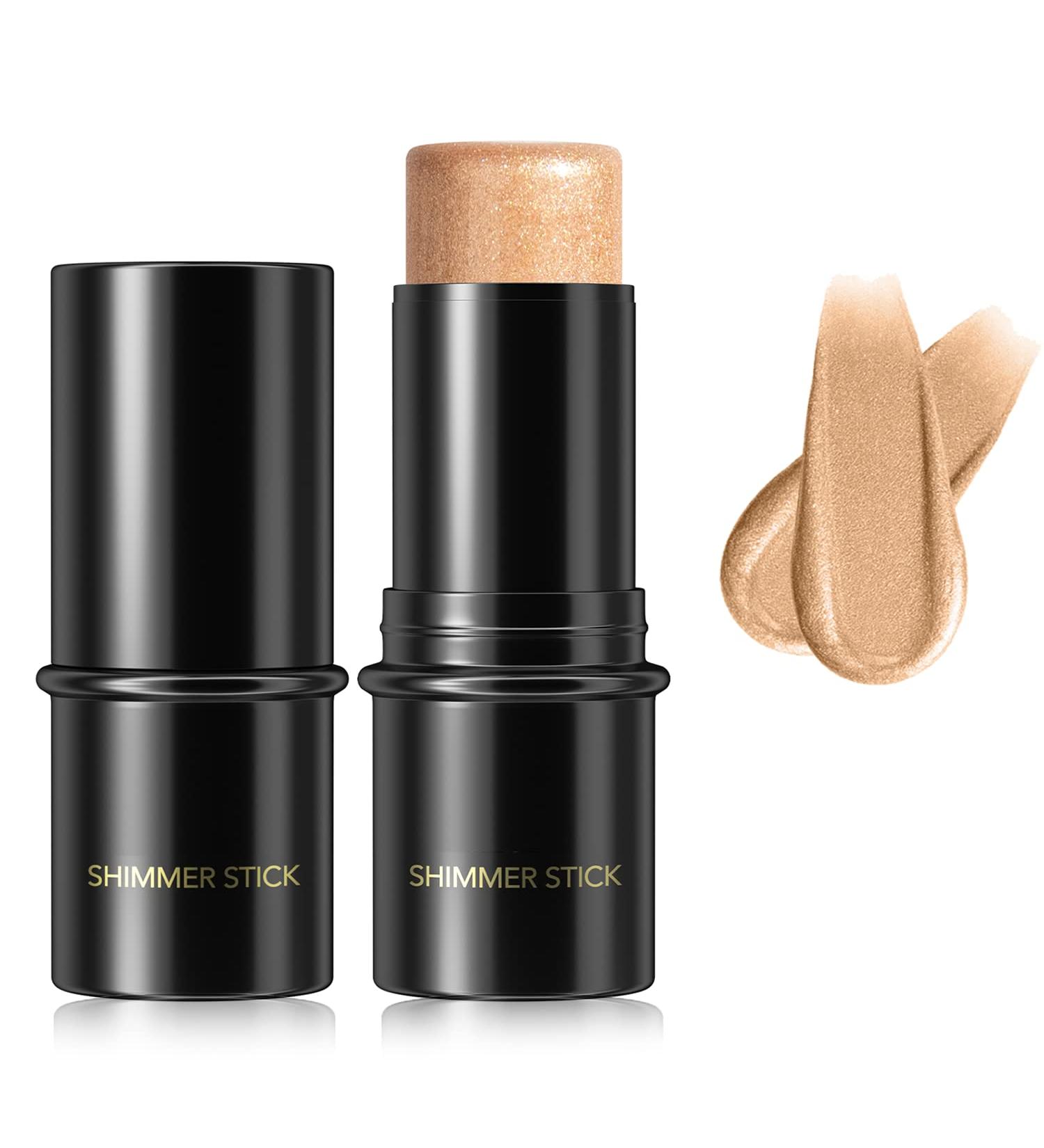 Waterproof Highlighter Contour Stick for Face & Body - Long-Lasting Makeup Wand (4#Highlighter) - Buy Online on GoSupps.com