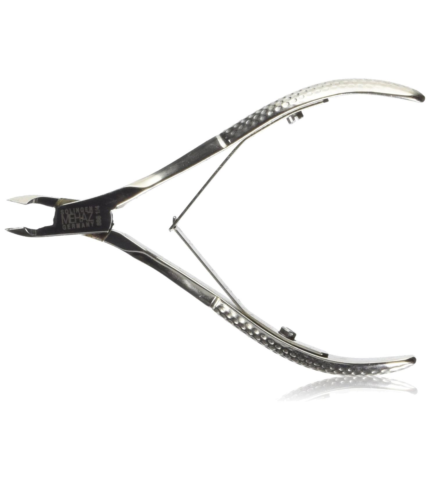 Mehaz Professional Cuticle Nipper - Long John, 1/4 Inch Jaw | Precision Nail Care Tool - Buy Online on GoSupps.com