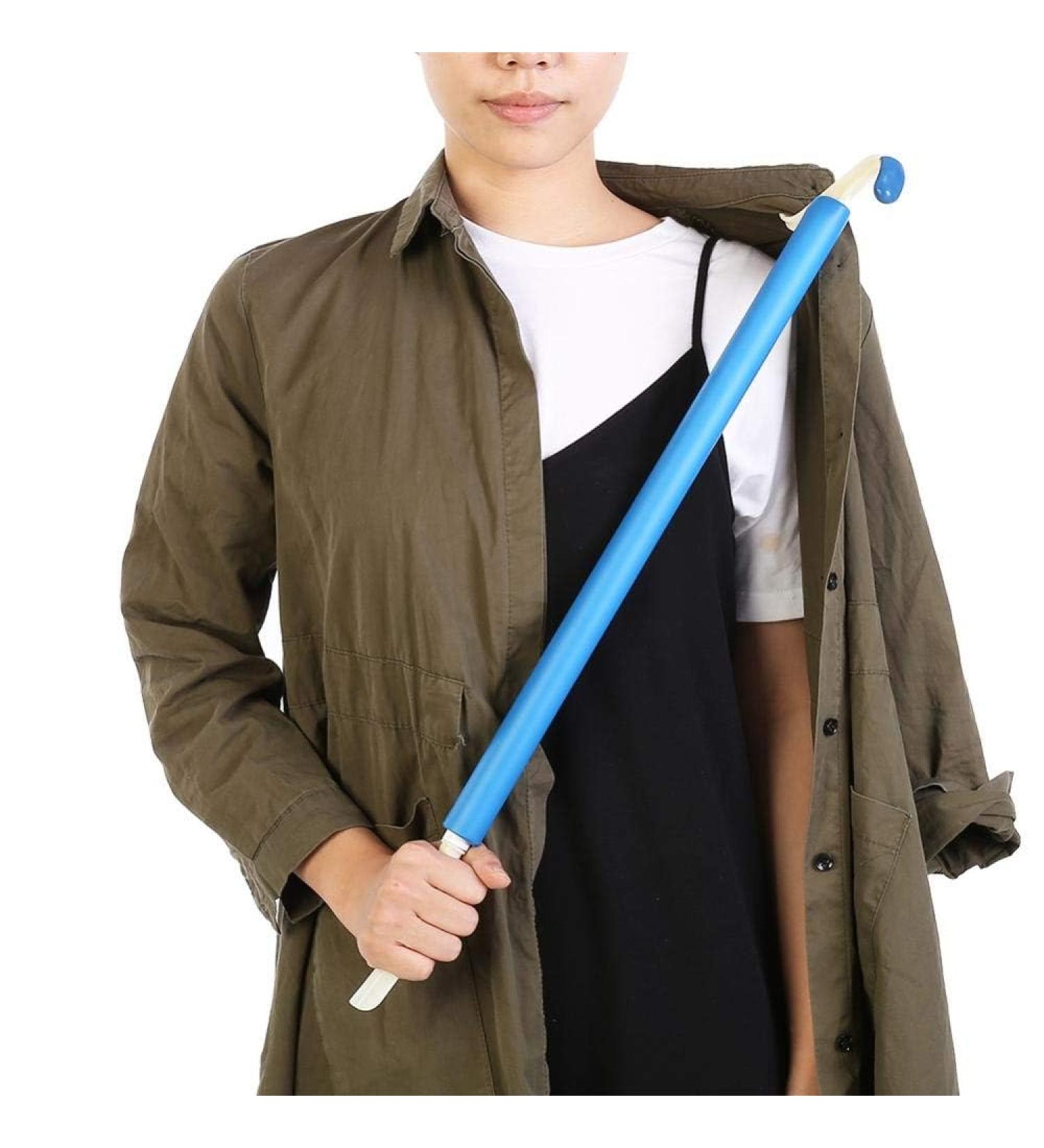 Dressing Stick Aid and Shoe Horn Sock Removal Tool 2-in-1 Tool for Disability Aid for Daily Independent Living - Buy Online on GoSupps.com