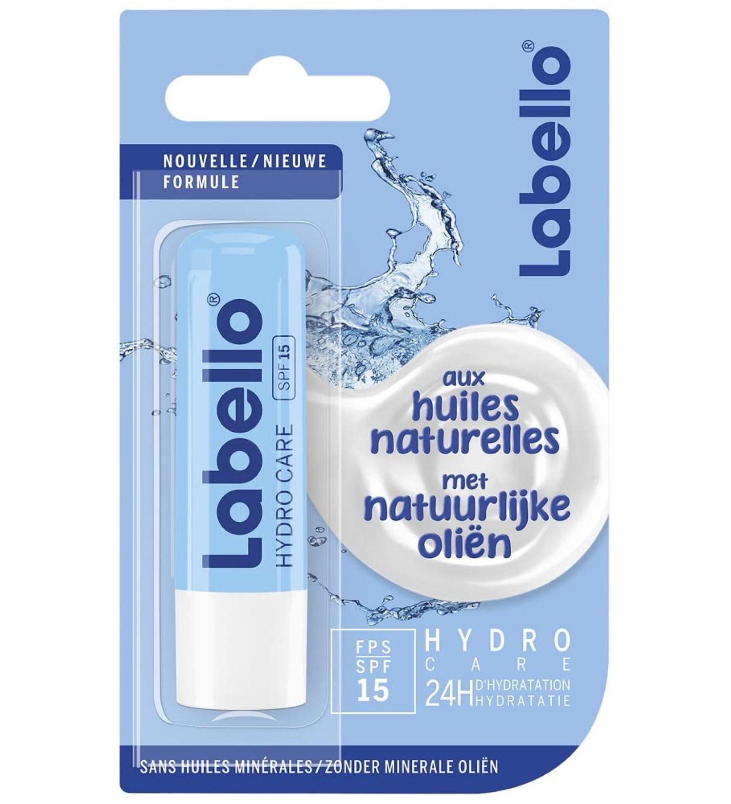 Labello Hydro Care Stick Lips SPF 15 - Hydrating Lip Balm 4.8g | Shop Internationally - Buy Online on GoSupps.com