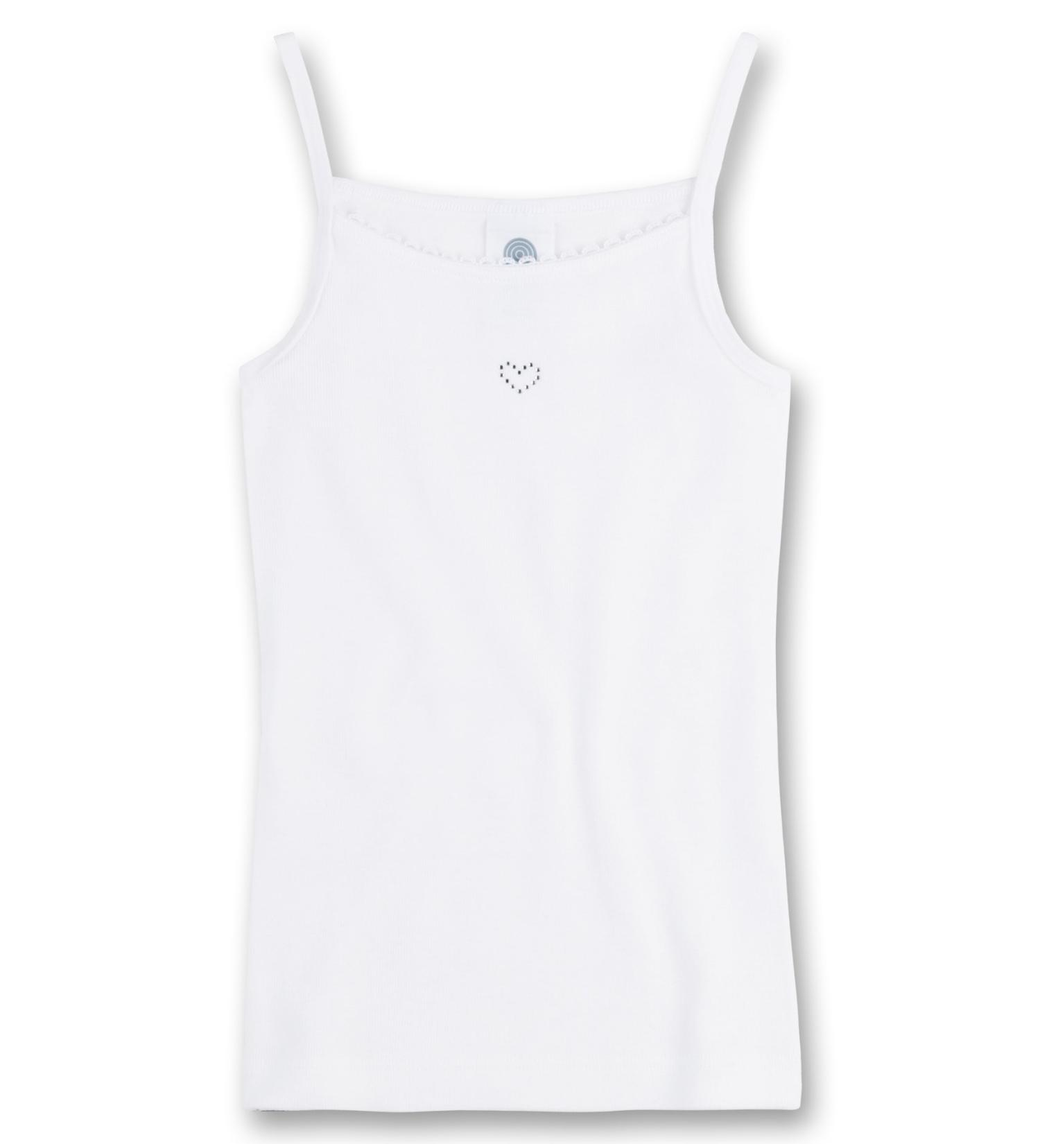 Sanetta girls' undershirt 330629 size 152 white (10) pack of 1