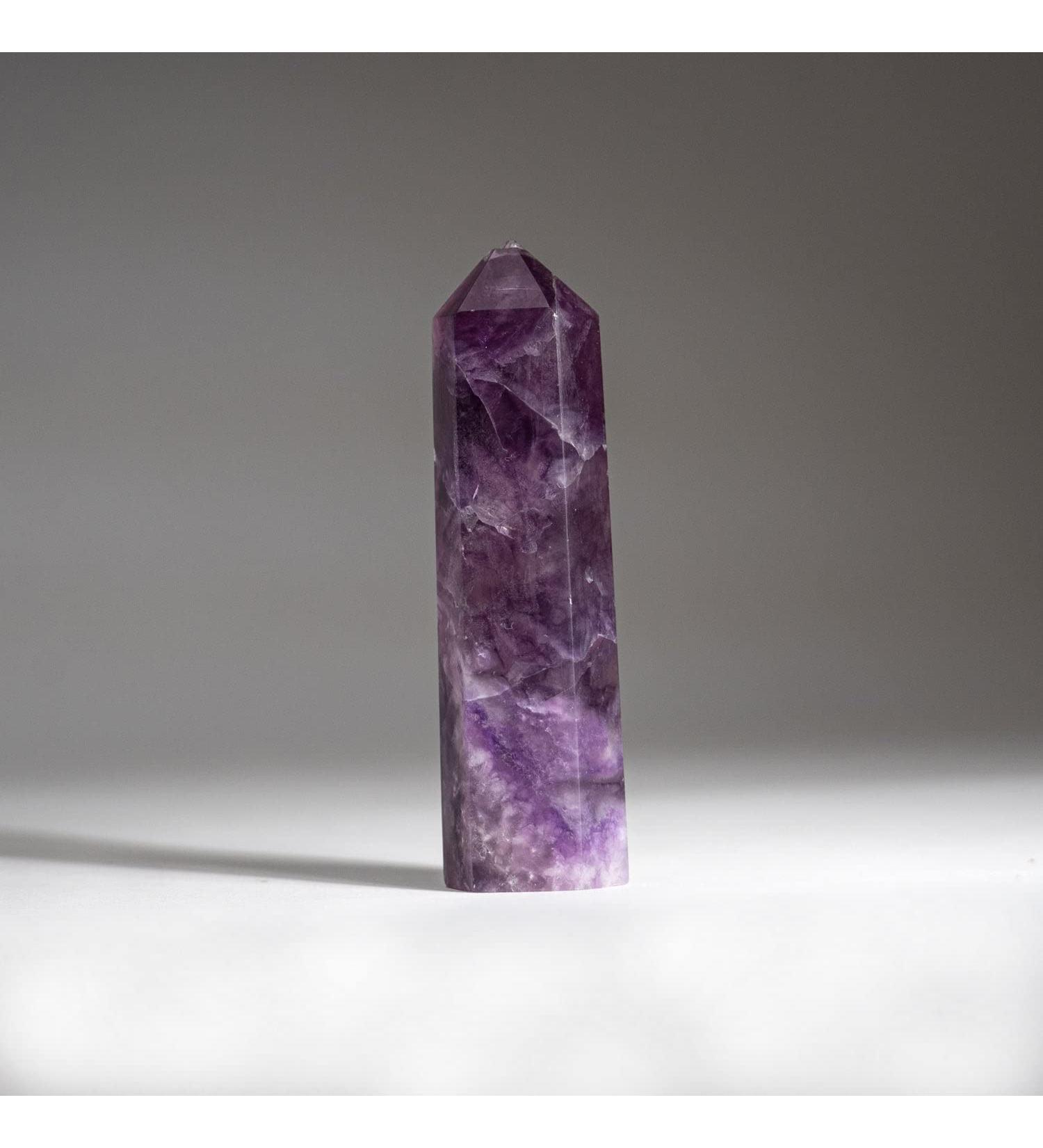 Buy Purple Fluorite Point from Mexico - 90 Grams | Rare Gemstone for Sale | International Shipping Available - Buy Online on GoSupps.com