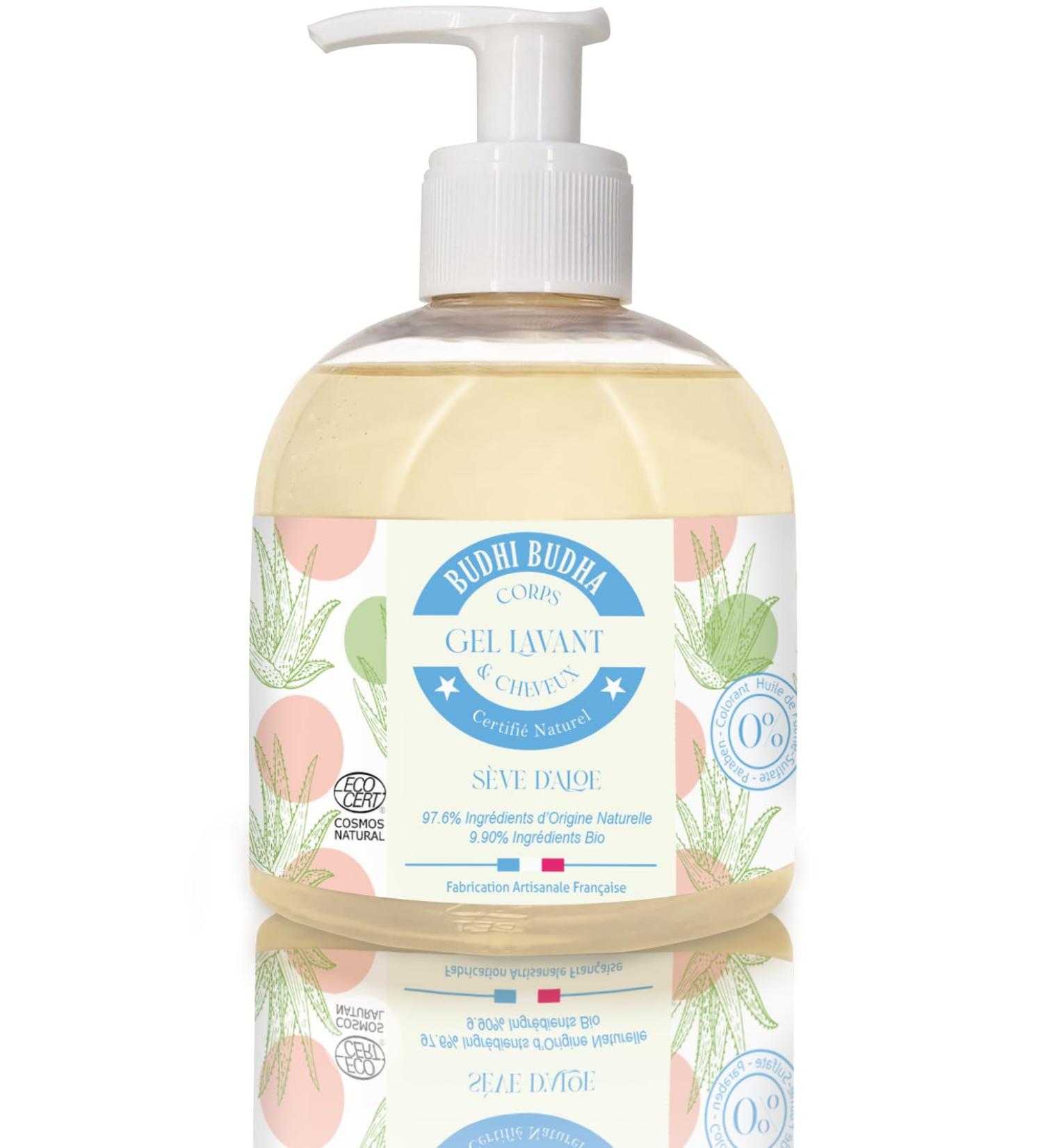 3-in-1 Natural Kids Body Wash & Shampoo - ECOCERT Aloe Vera Soap for Kids | Made in France - Bubble Bath & Hand Wash - Buy Online on GoSupps.com