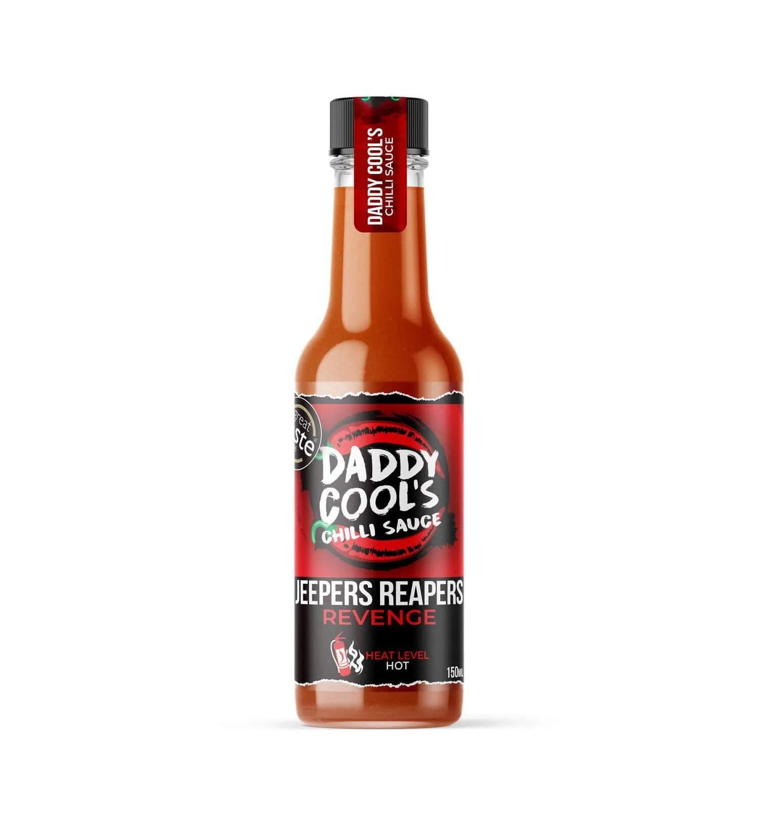 Daddy Cool's Jeepers Reapers Revenge Hot Chilli Sauce 150 ml - Buy Online on GoSupps.com