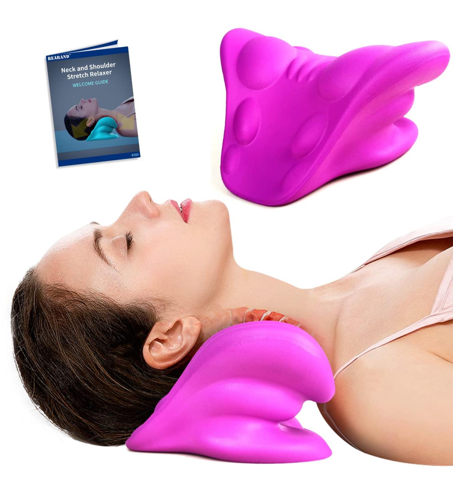 Naked Endowers: Neck & Shoulder Ties for Cervical Spine Alignment & Neck Pain Relief - Purplish - Buy Online on GoSupps.com