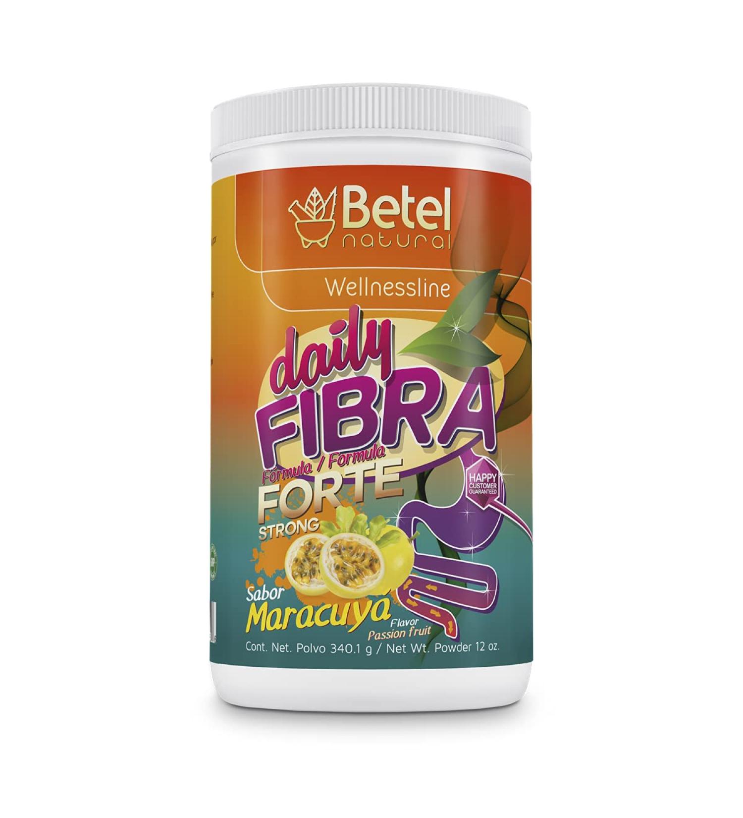 Betel Daily Fibra Forte - Strong Colon Cleanse Passion Fruit Formula - Buy Online on GoSupps.com