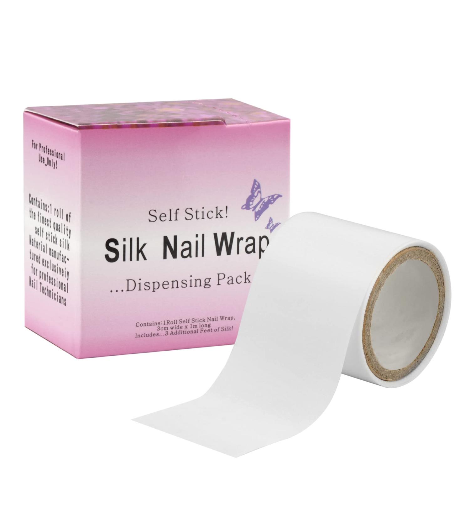 Chrontier Silk Nail Wrap - Reinforce, Repair & Protect Nails | Self-Adhesive Bandage Tape for Gel & Acrylic Extensions | Manicure Tool - Buy Online on GoSupps.com
