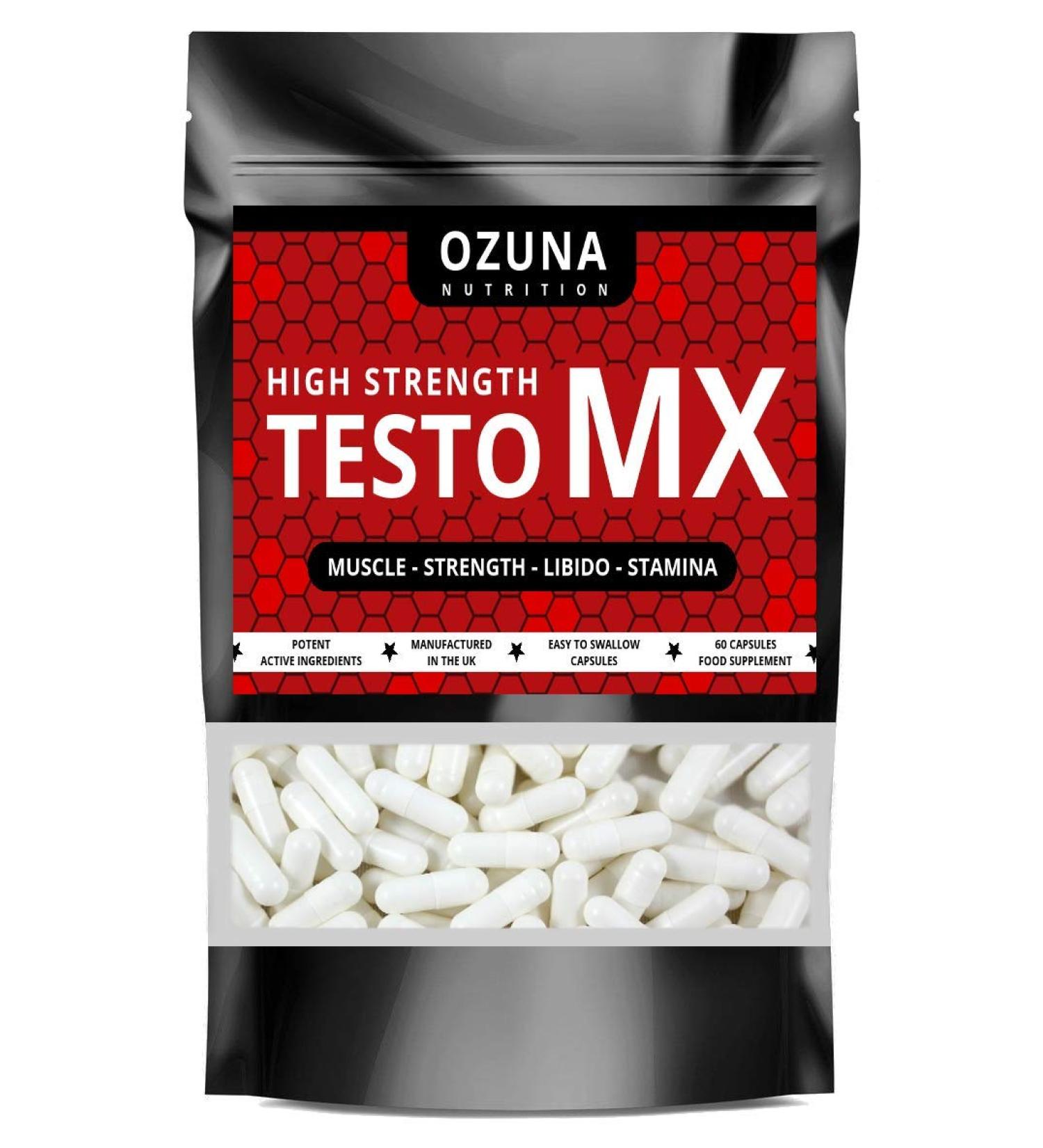 Male Testosterone Booster with Tribulus, Maca Root & Ashwagandha - 60 Capsules - Buy Online on GoSupps.com