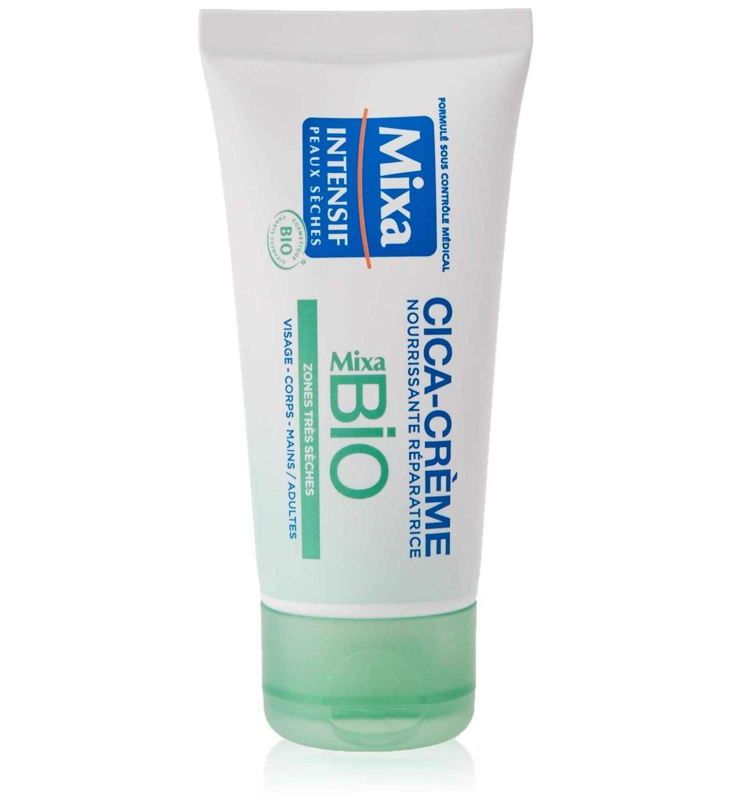 Mixa Organic Cica Nourishing Repair Cream for Sensitive Skin 50 ml Pack of 1 - Buy Online on GoSupps.com