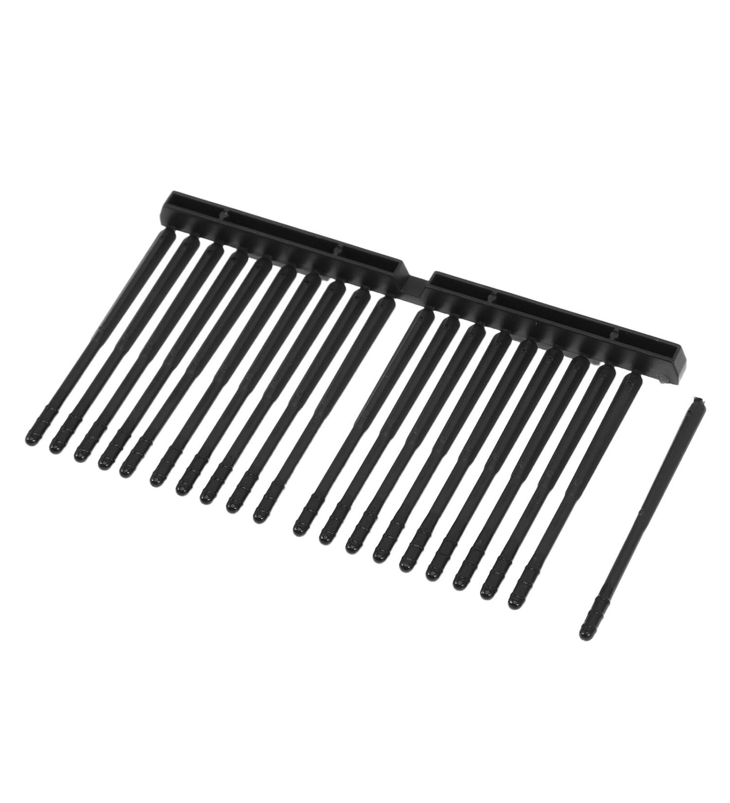 MUCKLILY 300pcs Disposable Sticky Ear Wax Scoop Sticks with Spiral Adhesive Head for Efficient Ear Cleaning Portable Black Earwax Remover Tool for Home Office Travel Use - Buy Online on GoSupps.com