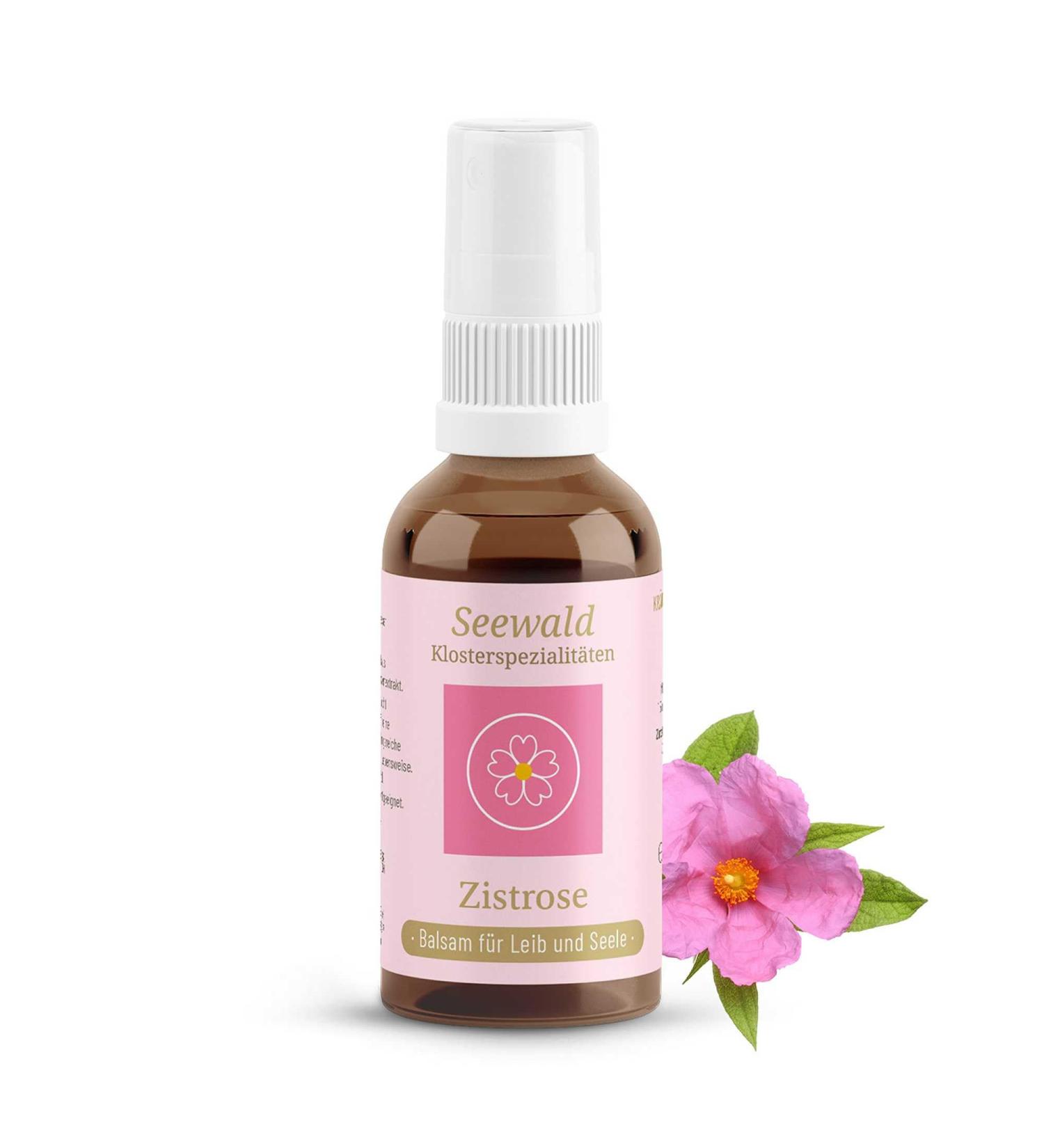 SEEWALD Monastery Specialties Cistus Mouth and Throat Spray (50ml) Soothing Balm for Body & Soul International Shipping Available - Buy Online on GoSupps.com