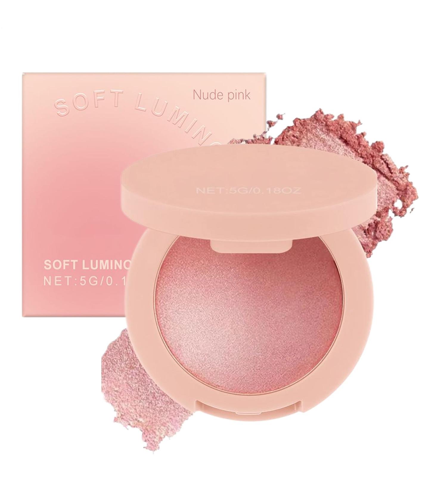 Gacqpli Powder BlushFace Makeup Blush Powder Long Lasting Buildable Shine Makeup Lightweight Cosmetics For All Skin Tones Women Girls Travel Wedding Party Nude - Buy Online on GoSupps.com