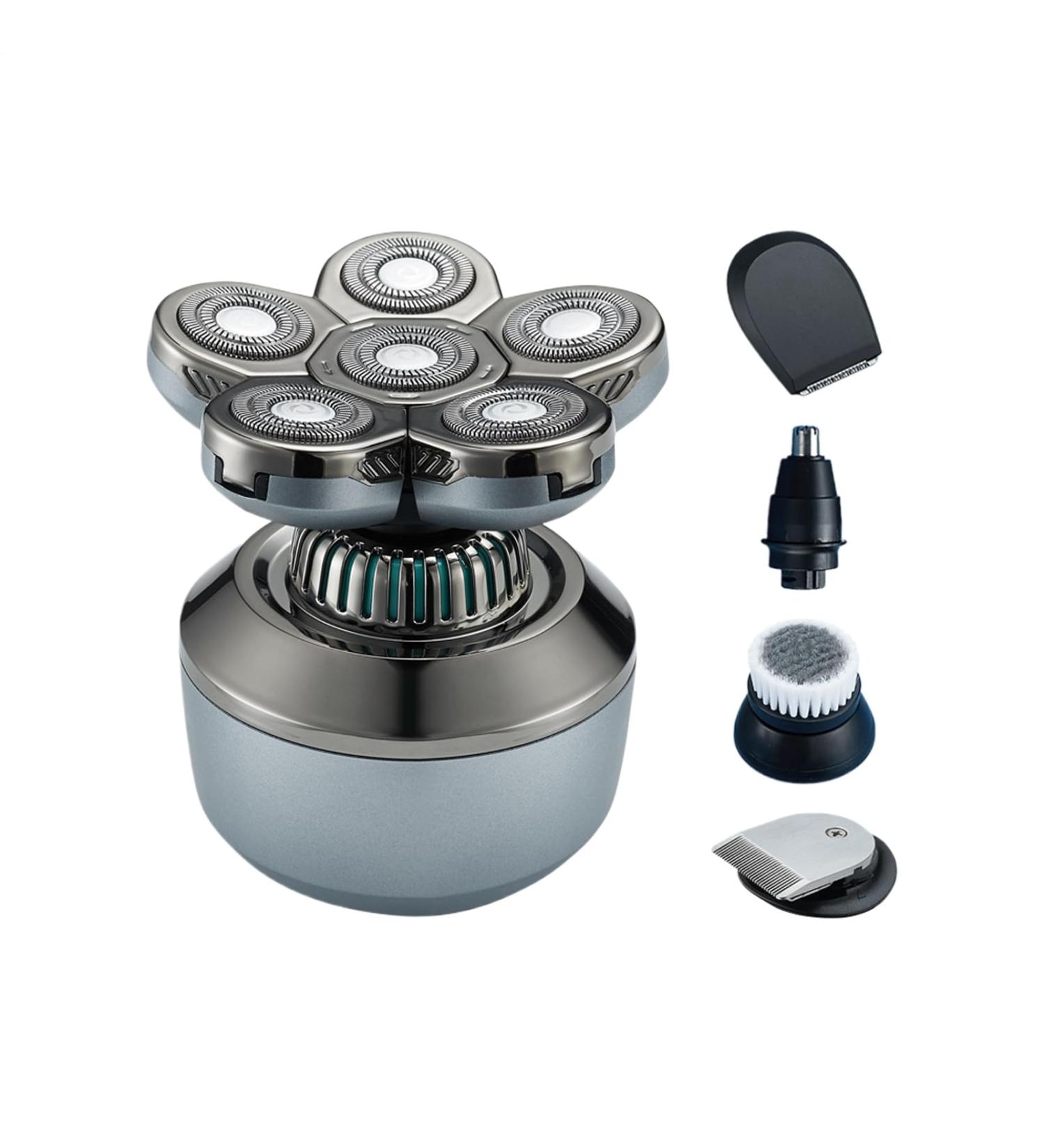 Rasoir Cr ne Chauve Rasoir Visage | Tondeuse Sans Fil tanche Humide et Sec Id al Voyage Maison Professionnel et Papa - Buy Online on GoSupps.com