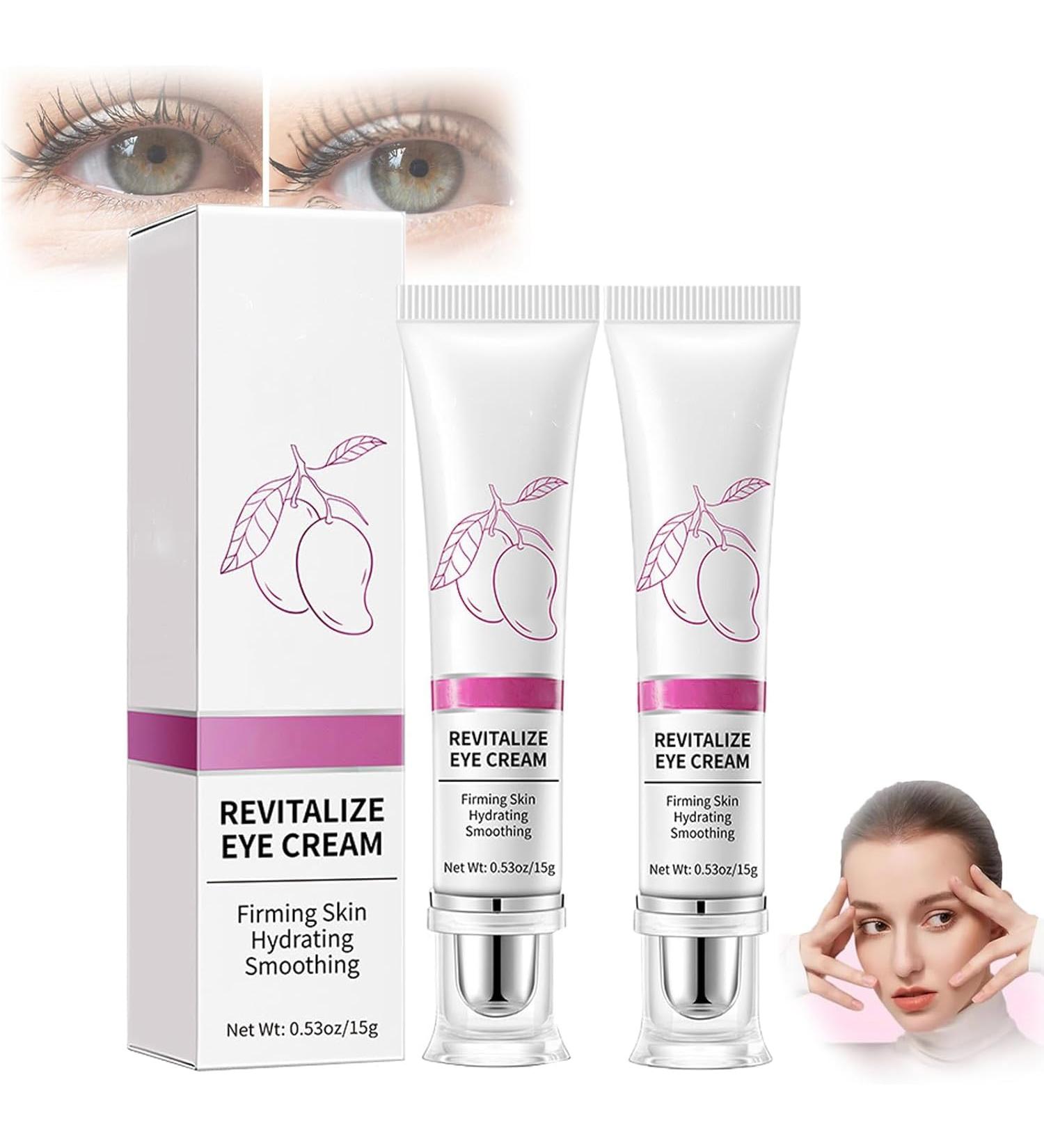 Mango Revitalize Eye Cream | 2PCS - Eliminate 99% Eye Bags & Dark Circles | Firming Skin Solution - Buy Online on GoSupps.com