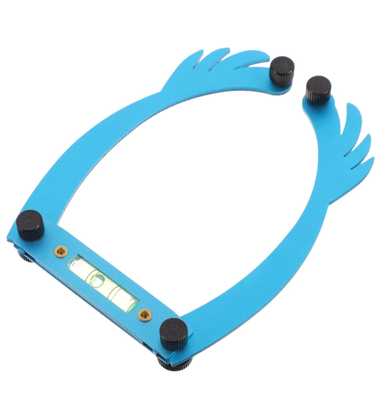 NOLITOY Outfit Stencil Ruler Guide Measuring Threading White Microblading Reusable Positioning Shaping 25.5x1.3cm Blue - Buy Online on GoSupps.com