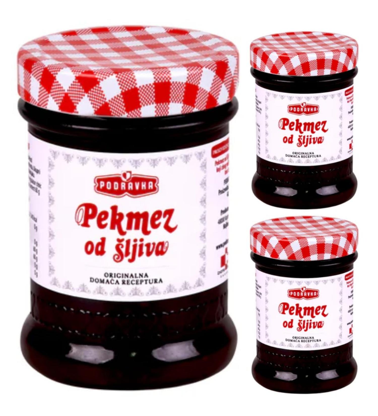 Podravka Set of 3 jams in glass 350 g - Buy Online on GoSupps.com
