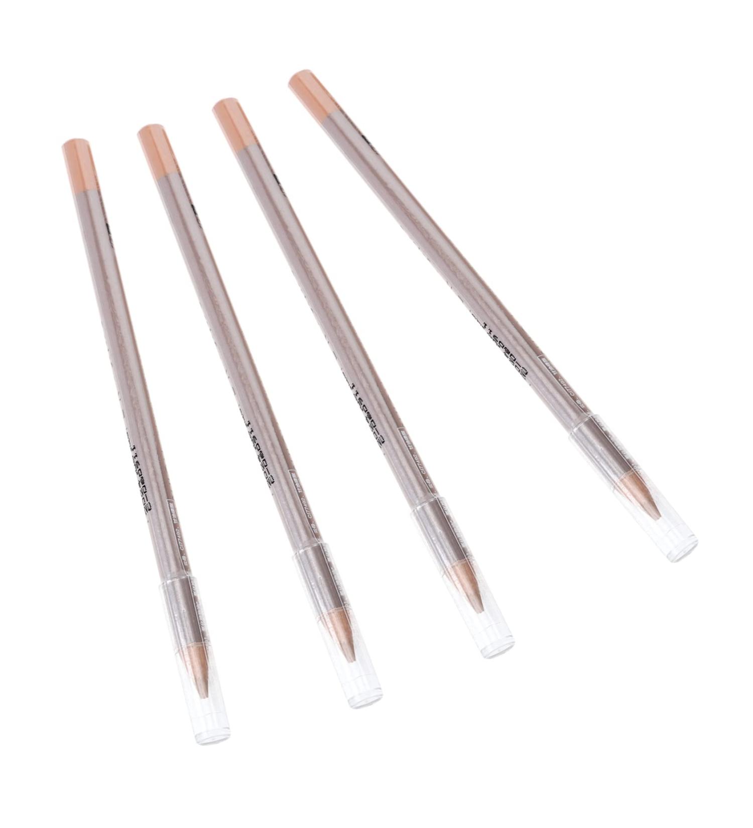 WOONEKY 4pcs Concealer Pen Dark Circle Concealer Makeup Concealer for Face Highlighter Stick Wooden 1 g (Pack of 1) Ivory - Buy Online on GoSupps.com
