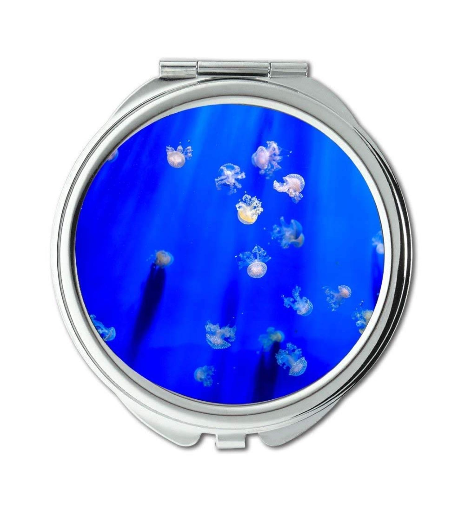 Mirror Travel Mirror blue blur bright pocket mirror portable mirror - Buy Online on GoSupps.com