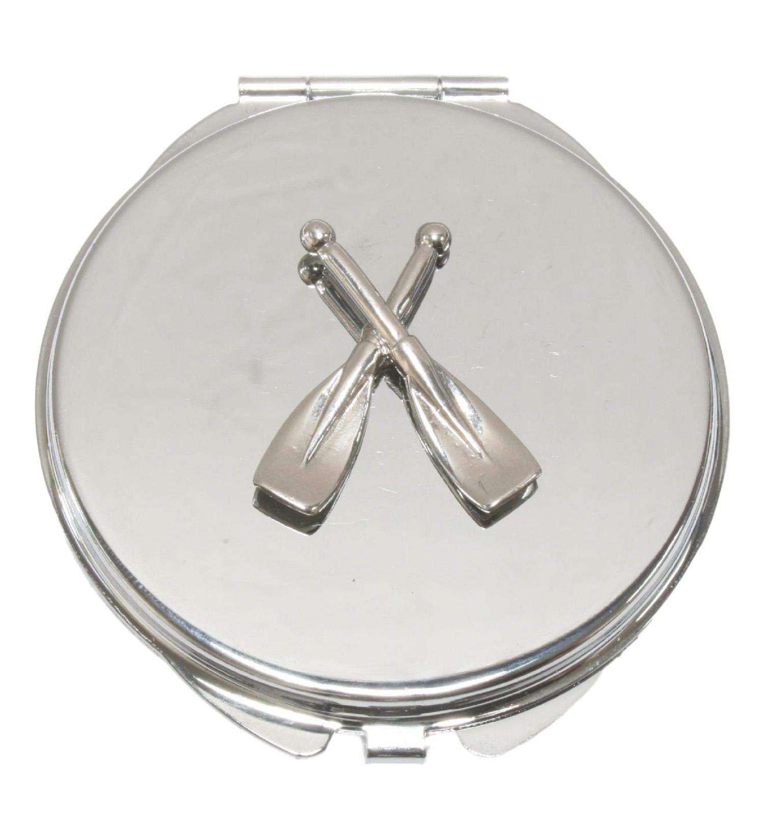 Crossed Oars Compact Mirror Handbag Gift With Free Engraving 91 - Buy Online on GoSupps.com