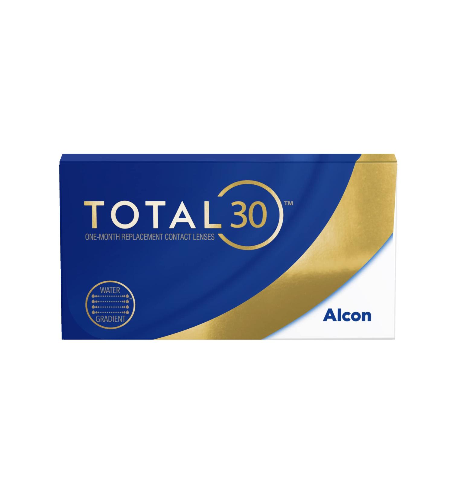 TOTAL30 Monthly Soft Contact Lenses -6 Pack BC 8.4mm DIA 14.2mm -7.50 Diopters - International Shipping Available - Buy Online on GoSupps.com