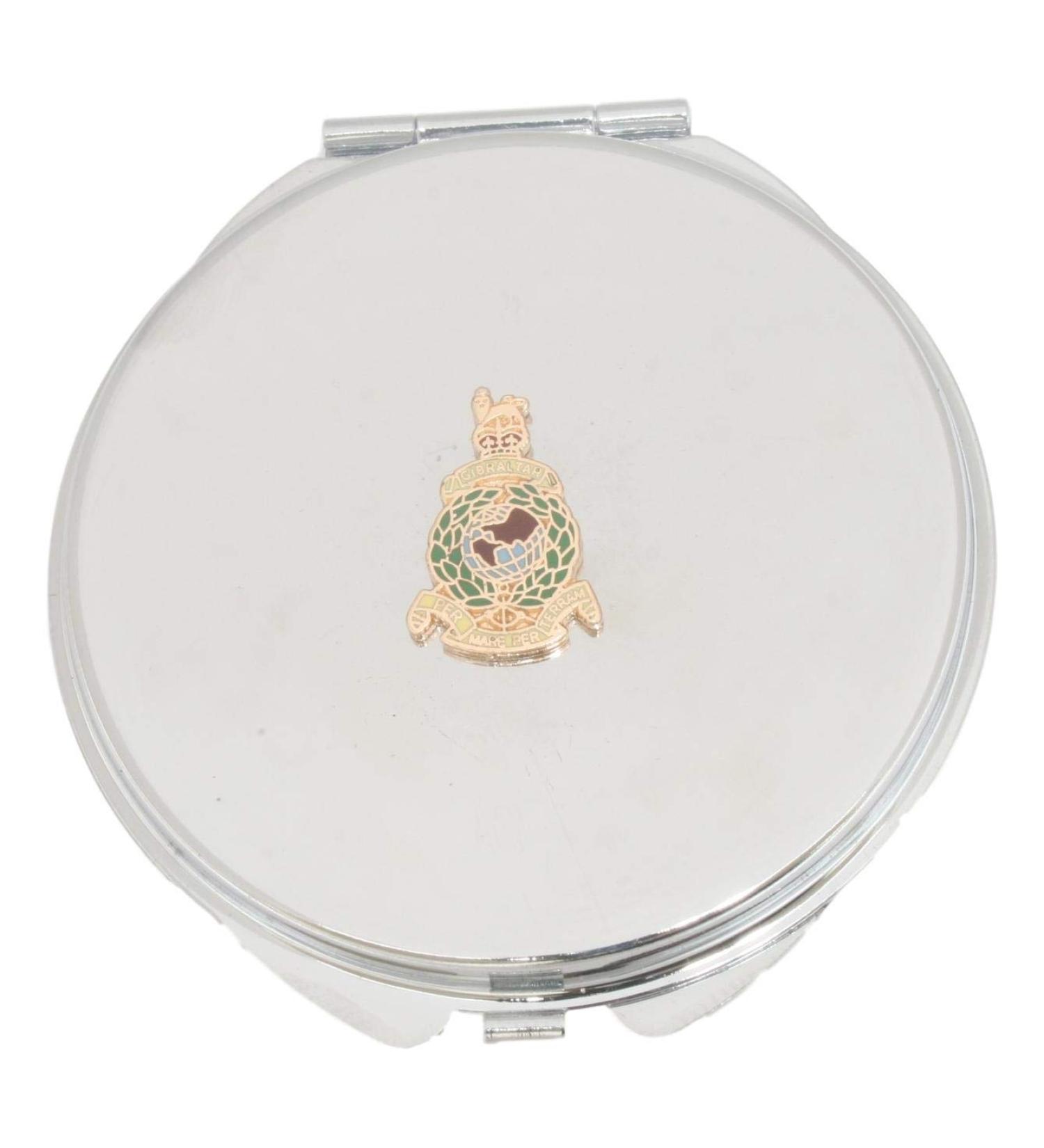 Royal Marines Cut Out Compact Mirror Handbag Gift With Free Engraving ME56 - Buy Online on GoSupps.com