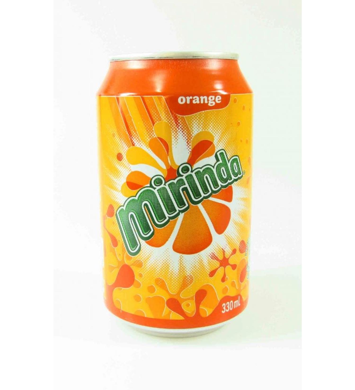 Pepsi Pepsi Mirinda Orange Pack of 24 x 0.33L cans