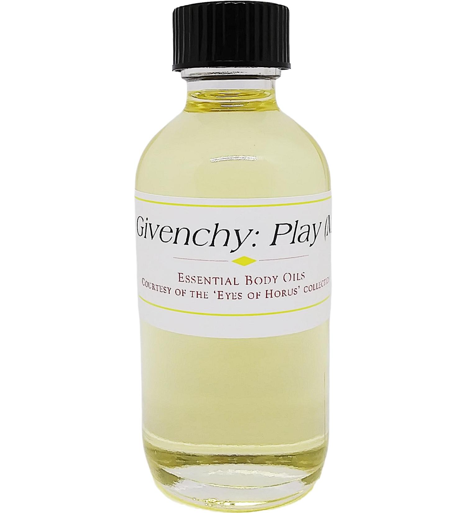 Gevinchi: Play - Type For Men Scented Body Oil Fragrance Regular Cap - Light Gold - 2 oz. - ID#23924 2 Fl Oz (Pack of 1)
