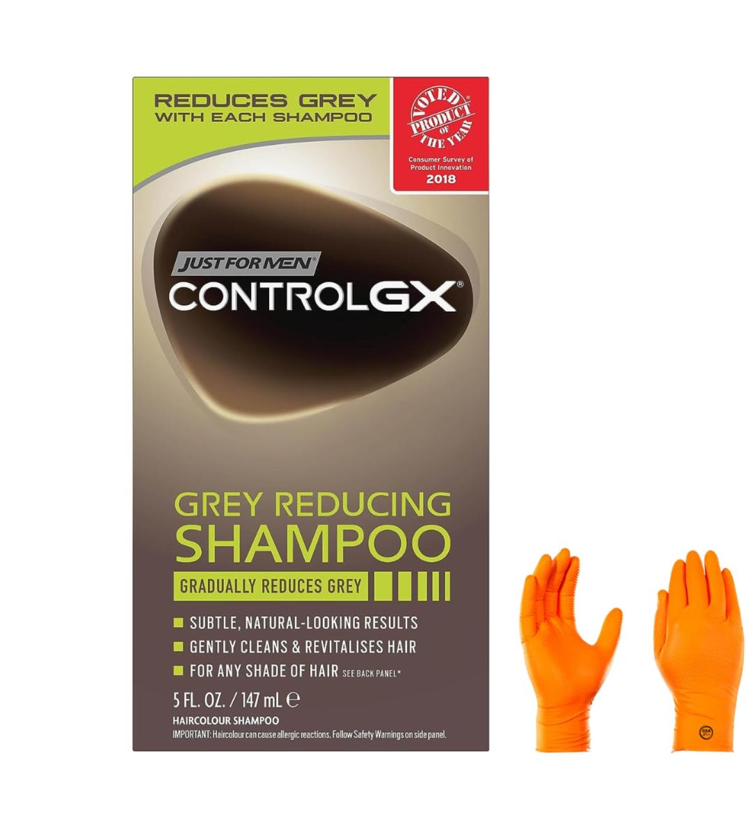 USA Supply Gray Hair Coverage: JFM Control GX Grey Reducing Shampoo 5 Fluid Ounce
