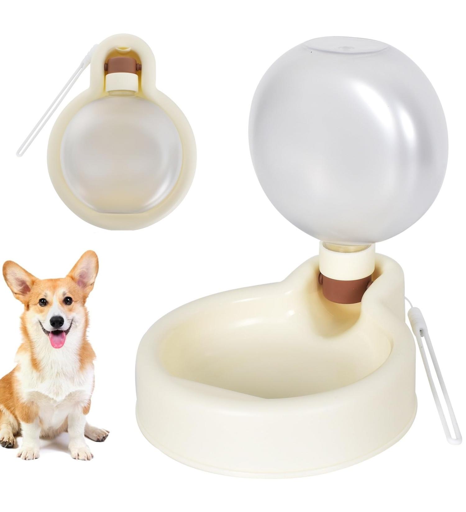 500ml Dog Drinking Bottle - Foldable Water Bottle for Pets | Portable Water Bowl on the Go - Buy Online on GoSupps.com