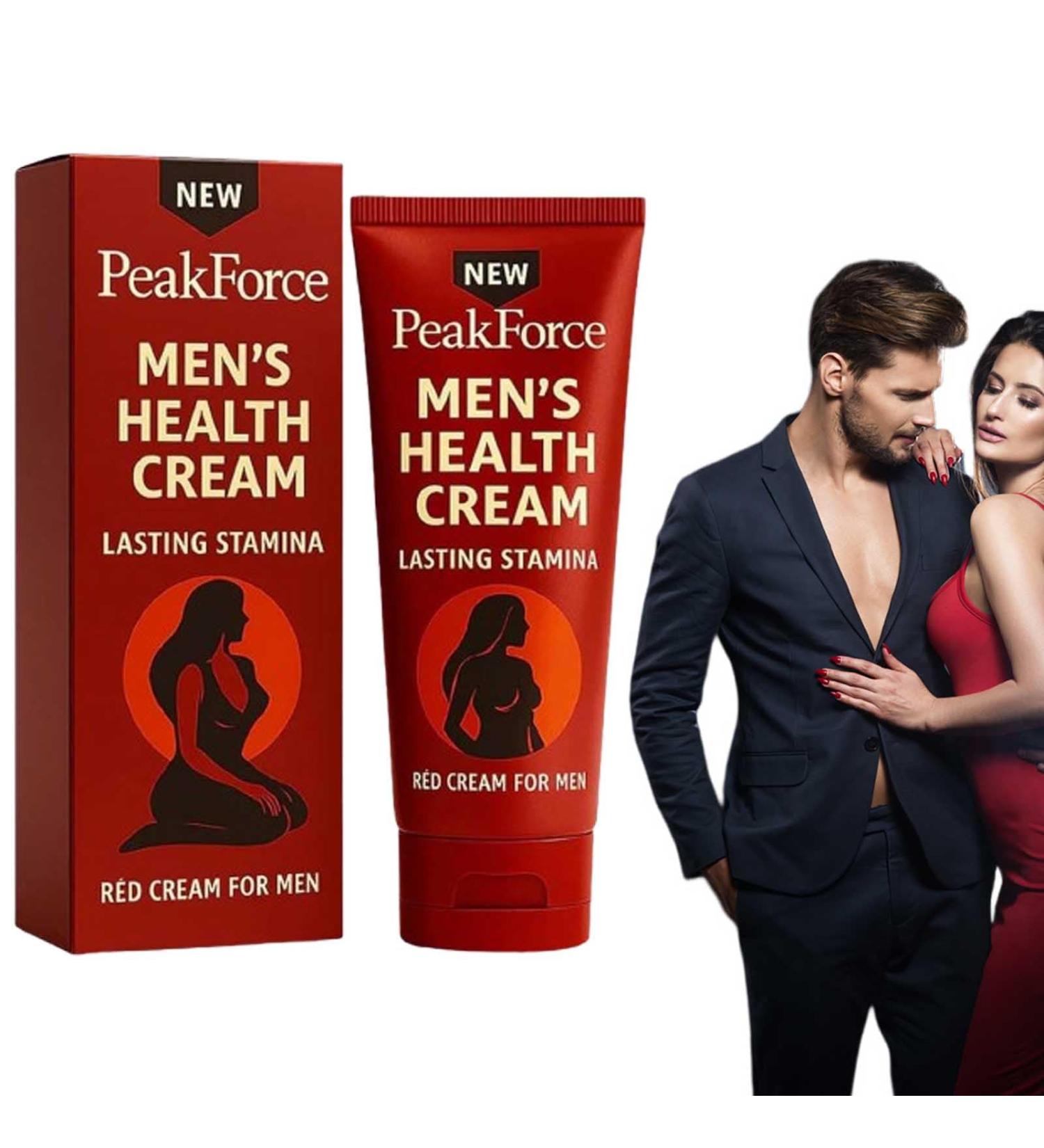 Cr me Peakforce pour hommes Cr me sant Peak Force pour hommes Cr mes longue dur e Apaise la peau Soutien vitalit double action nergie et performance (1) - Buy Online on GoSupps.com