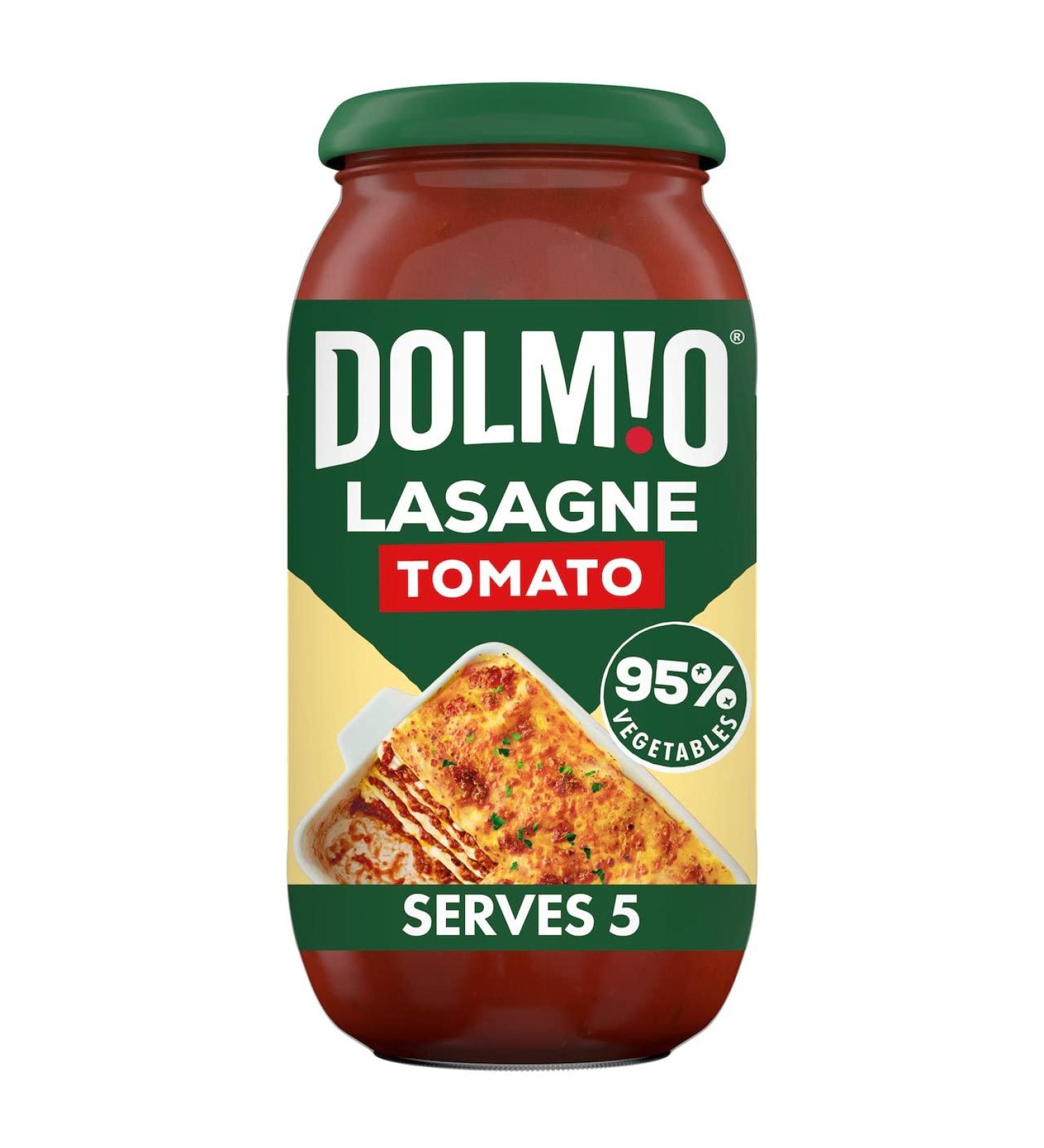 Dolmio Lasagne Red Tomato Sauce 500g - Authentic Italian Flavor (Pack of 1) - Buy Online on GoSupps.com