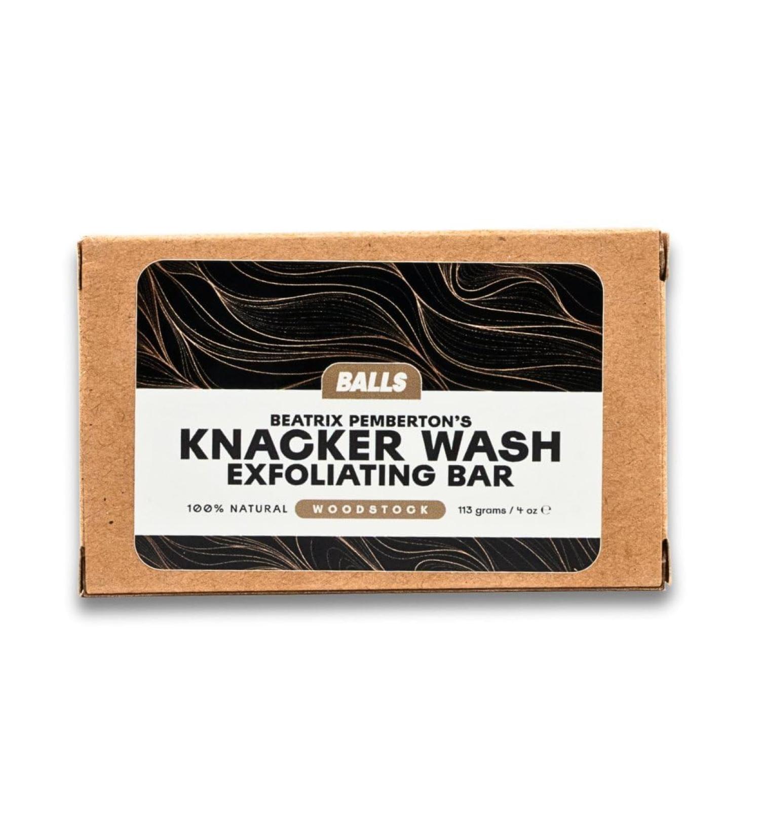 Buy BALLS Beatrix Pemberton s Knacker Wash Exfoliating Bar - Gentle Oatmeal Soap for Healthy Skin | International Shipping Available - Buy Online on GoSupps.com