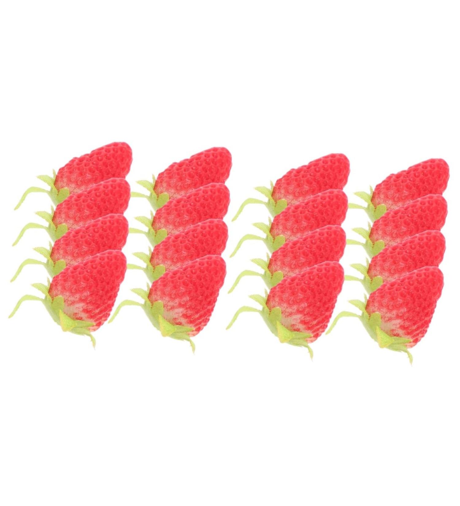Alipis 20 Pcs Simulated Strawberry Model Home Decor Fruit Lifelike Strawberry Model Strawberry Decor Artificial Strawberry Model Artificial Strawberry Ornament Household Avocado Pvc As Shownx2pcs 3.80X2.50X1.50CMx2pcs - Buy Online on GoSupps.com