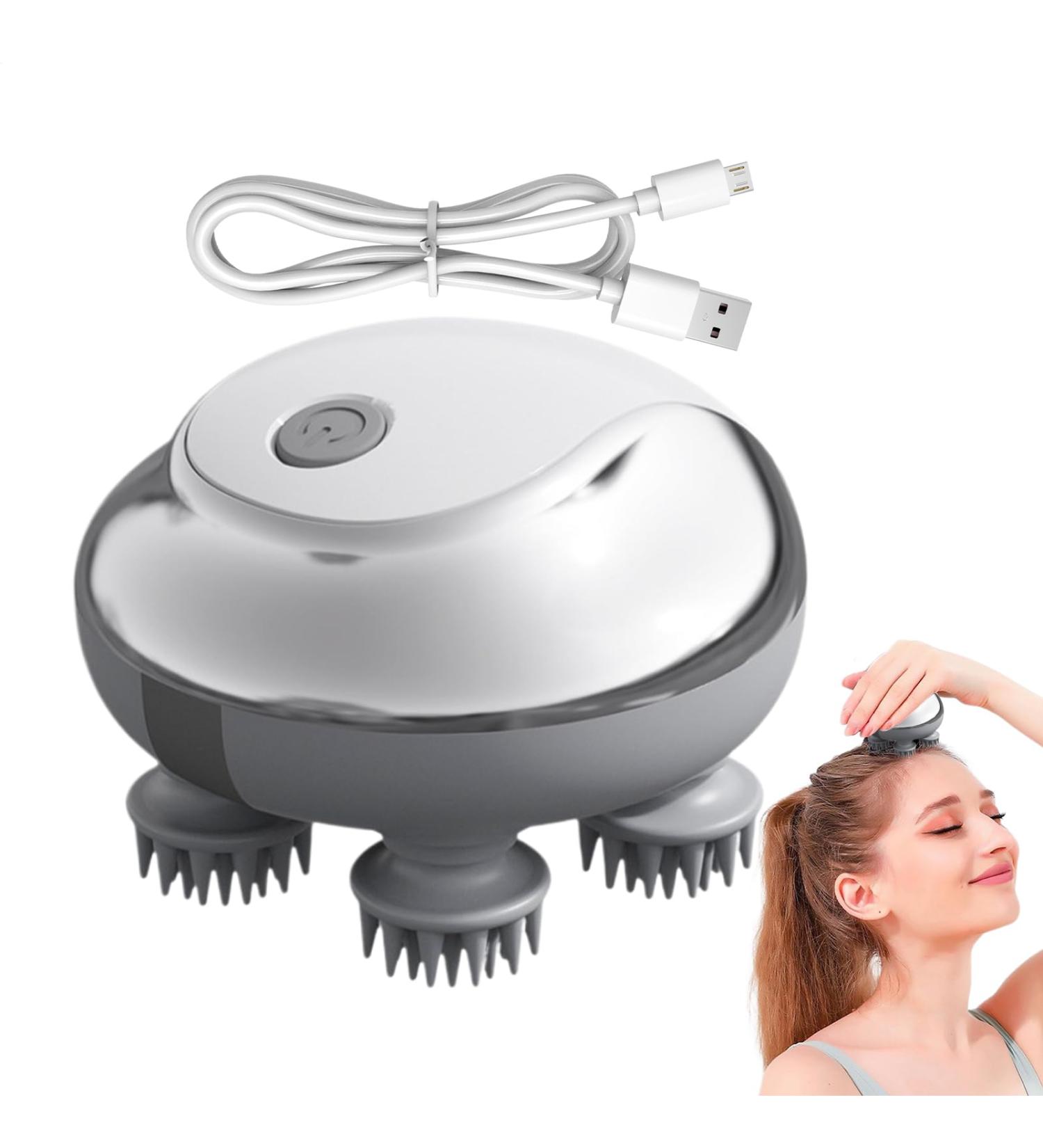 Stimulateur Capillaire Pour Pousse Des Cheveux - Massage Anti-Stress T te S che et Humide Relaxation du Cuir Chevelu - 3 Vitesses Portable Stimulateur Folliculaire Activation Anti-Perte de - Buy Online on GoSupps.com