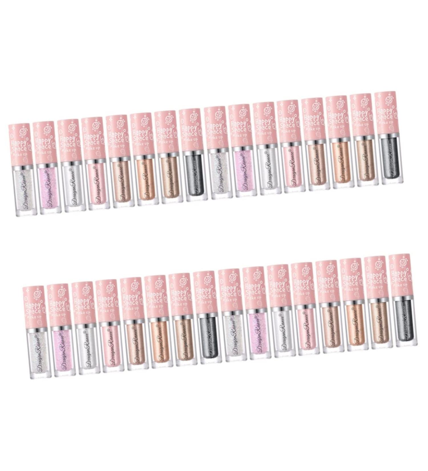 NOLITOY 32 Pcs Eye Shadow Eyeshadow Makeup Stuff Lady Parts Metallic Eye Glitter Makeup Shimmer Liquid Miss - Buy Online on GoSupps.com