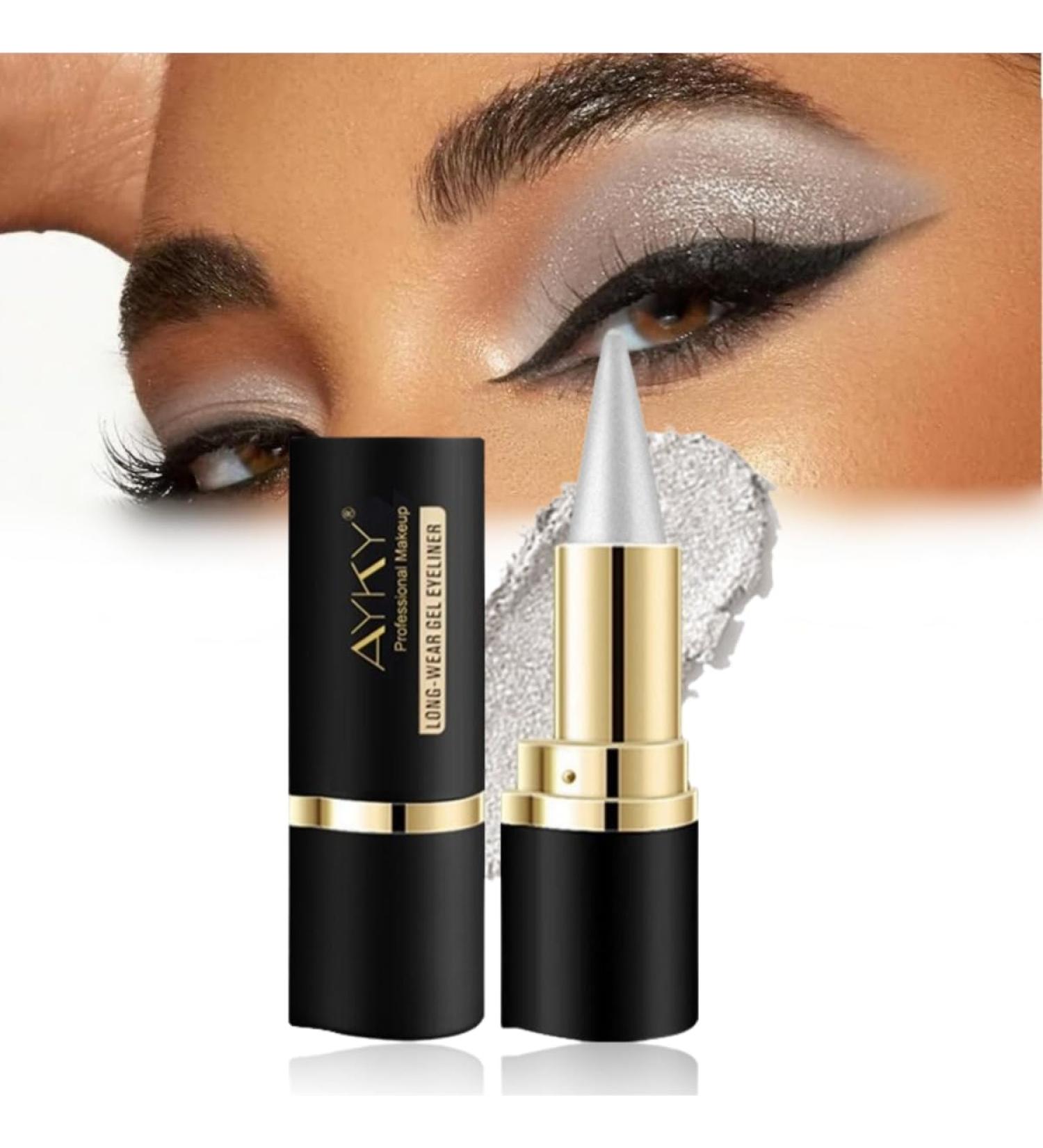 Rationalu Long Wear Gel Eyeliner Rationalu Gel Eyeliner 2024 Upgraded Ayky Gel Eyeliner Natural Black Eyeliner Cream Waterproof Smudge Proof (01#) - Buy Online on GoSupps.com